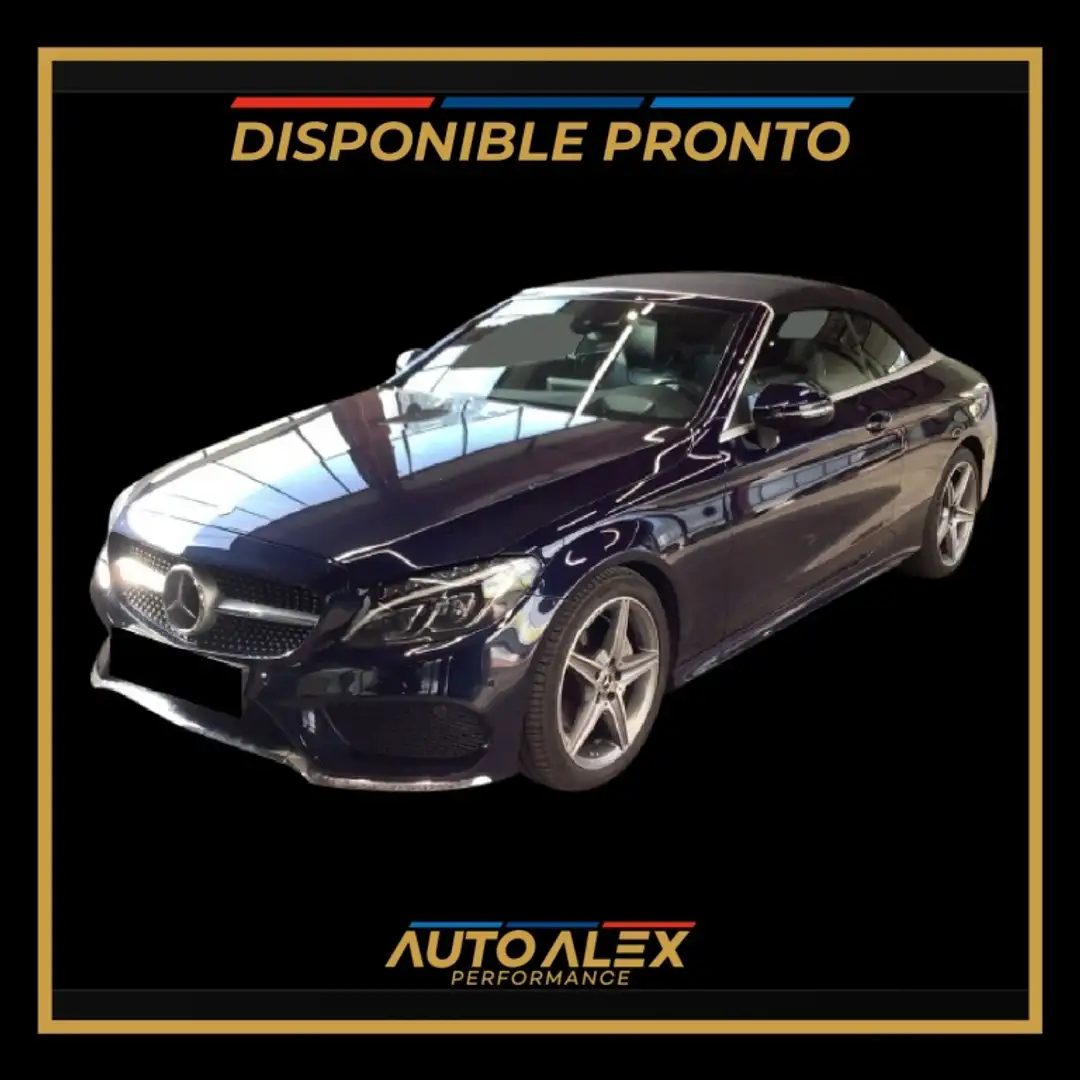 Mercedes-Benz MERCEDES-BENZ Clase C Descapotable Automático de Azul - 1