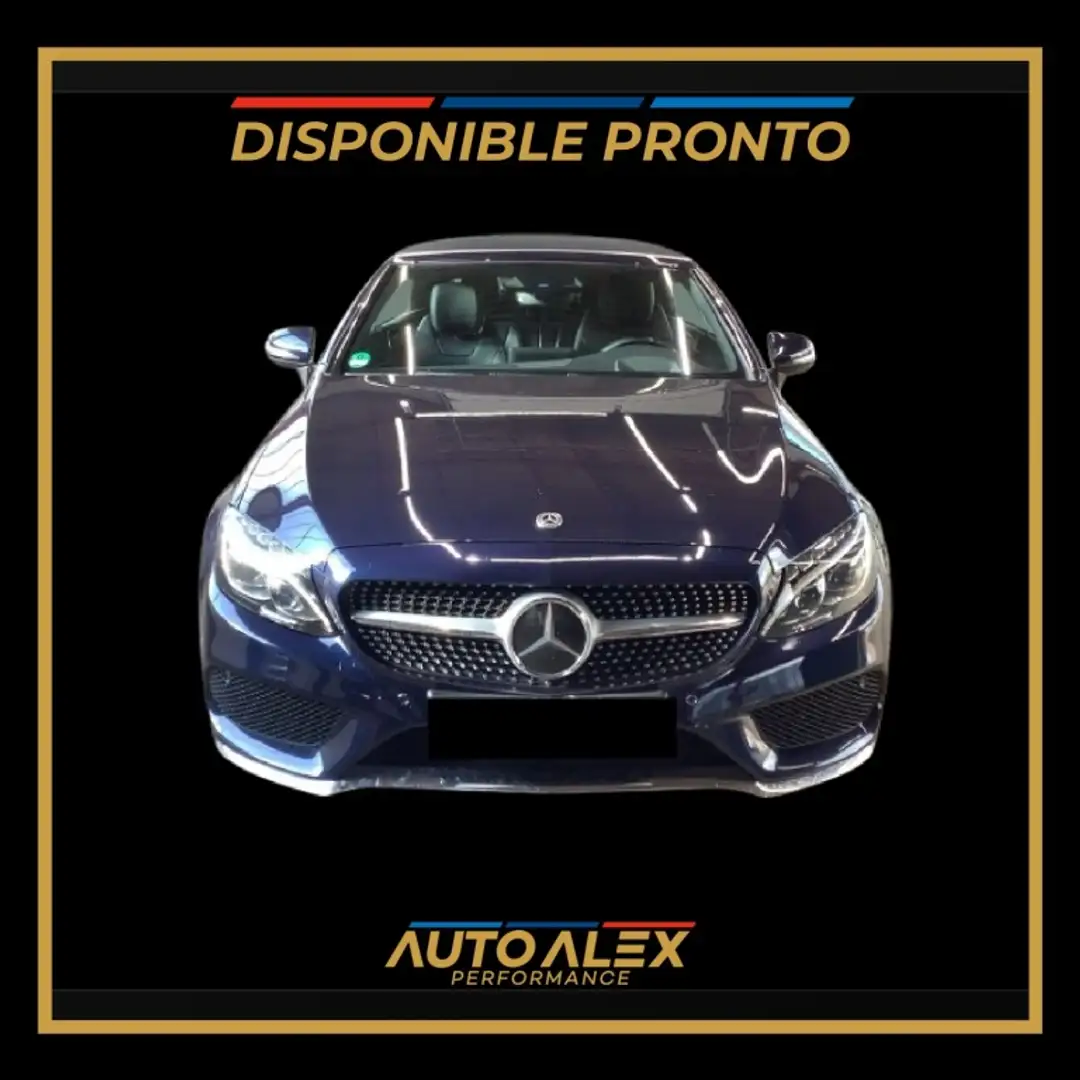 Mercedes-Benz MERCEDES-BENZ Clase C Descapotable Automático de Azul - 2
