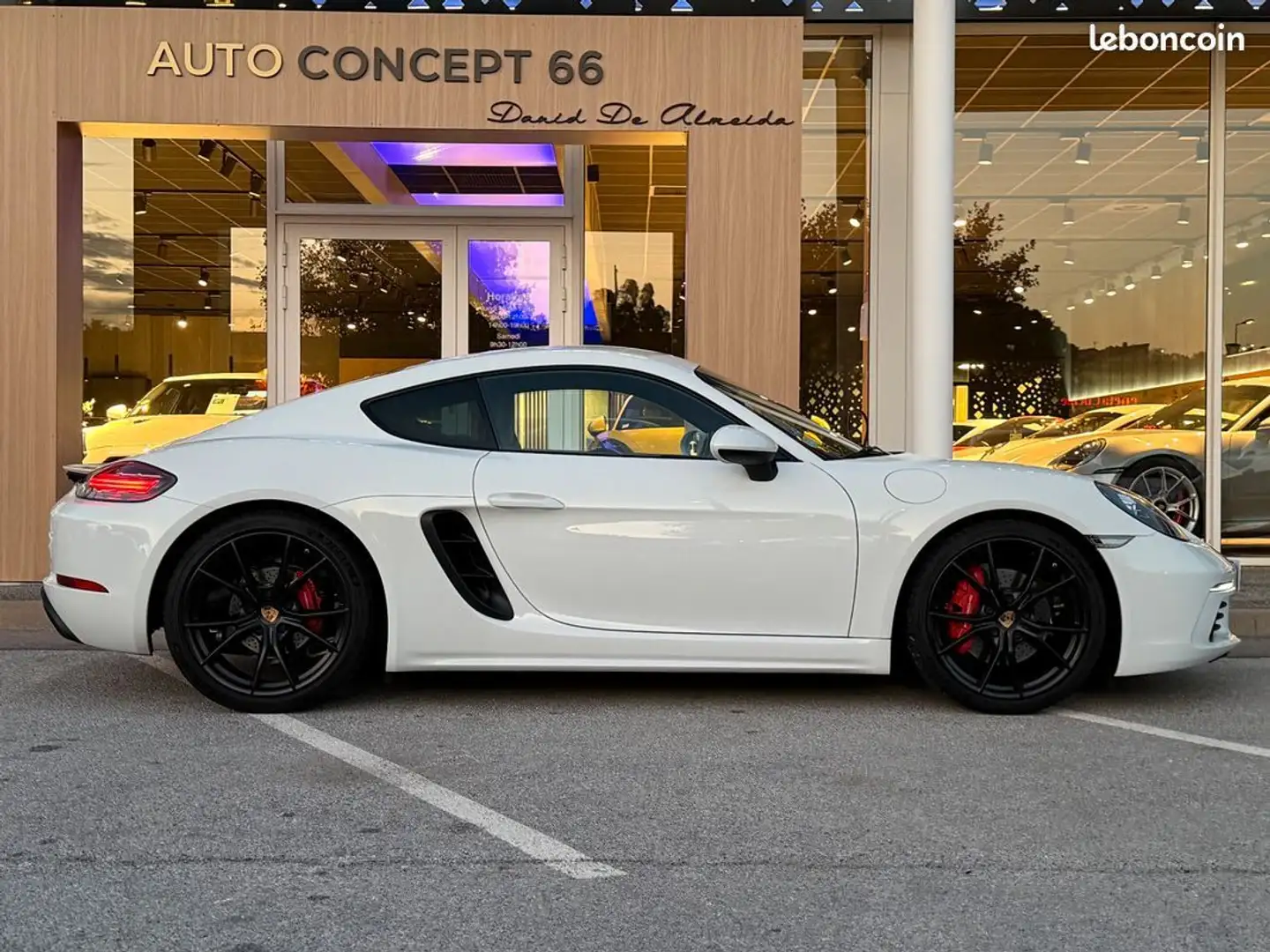 Porsche 718 CAYMAN S 2.5 350ch PDK Blanc - 2