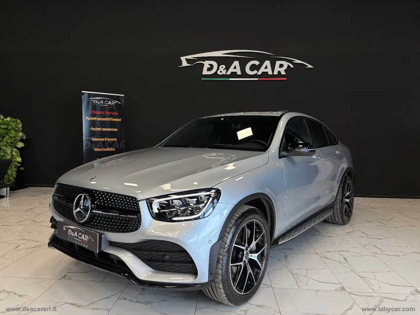 Mercedes-Benz GLC 220 GLC 220 d 4Matic Coupé Premium Plus Argent - 1