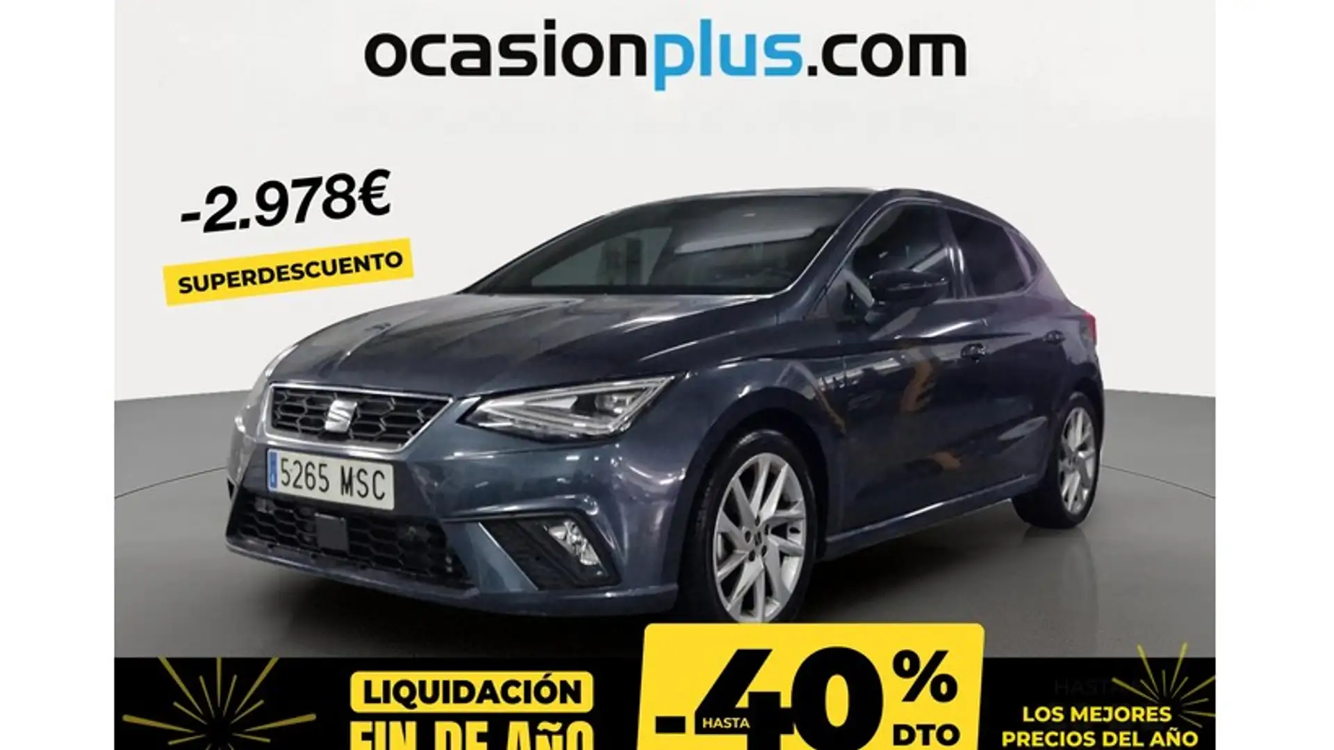 SEAT Ibiza 1.5 TSI S&S FR XS DSG7 150 Gris - 1