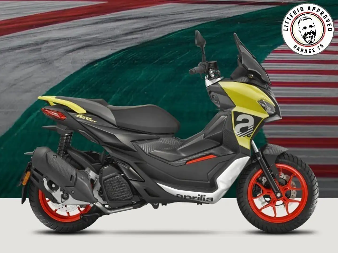Aprilia SR 125 Giallo - 1