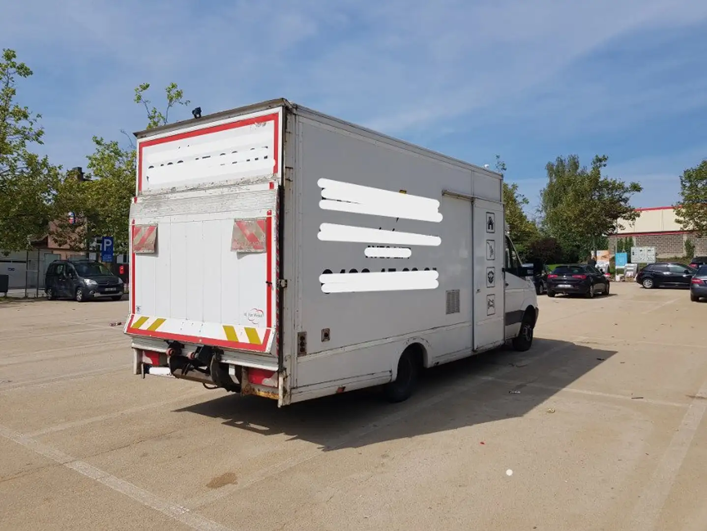 Mercedes-Benz Sprinter 316 CDI EURO5 hayon lift PERMIS B 35m3 Blanc - 1