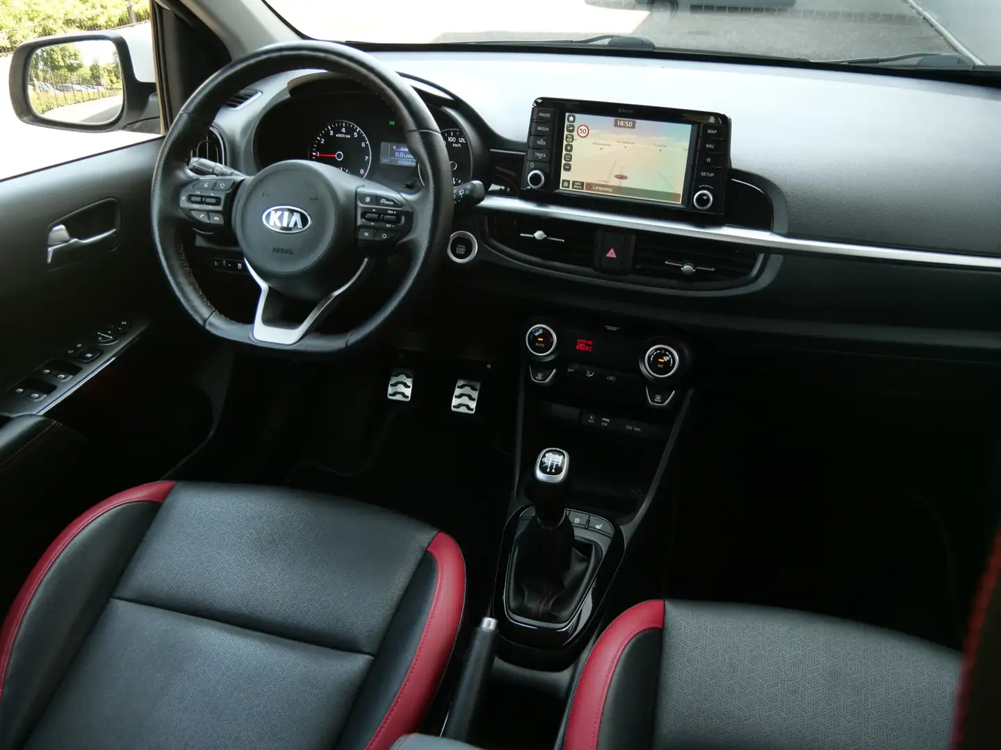 Kia Picanto 1.0 T-GDI 100pk GT-Line Leer / Camera / Stoelverwa Wit - 2
