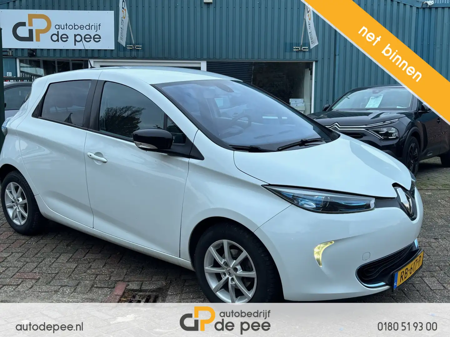 Renault ZOE Q210 Zen Quickcharge 22 kWh GARANTIE/INCL.ACCU/LM. Blanc - 1