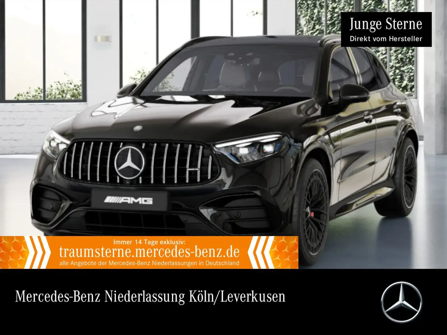Mercedes-Benz GLC 63 AMG GLC 63 S E NIGHT+DRIVERS+PANO+360+AHK+BURMESTER+9G Schwarz - 1
