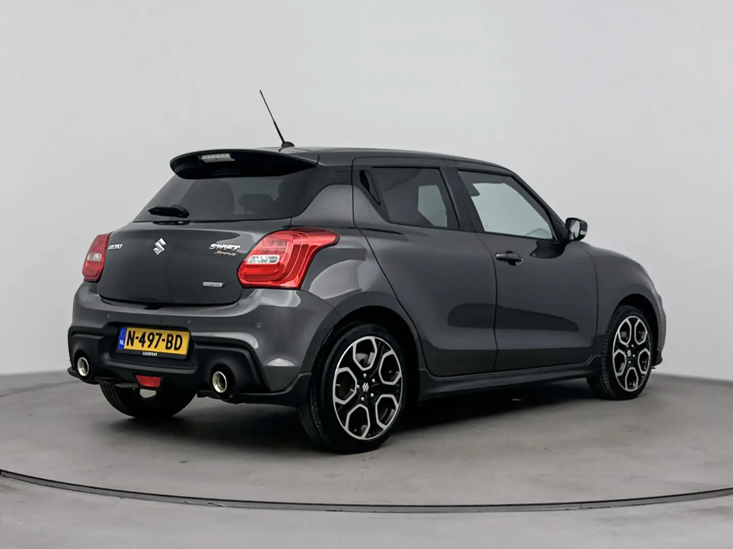 Suzuki Swift 1.4 Sport Smart Hybrid | Parkeersensoren | Stoelve Grijs - 2