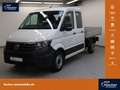 Volkswagen Crafter 35 2.0 TDI DK Pritschenwagen Weiß - thumbnail 1