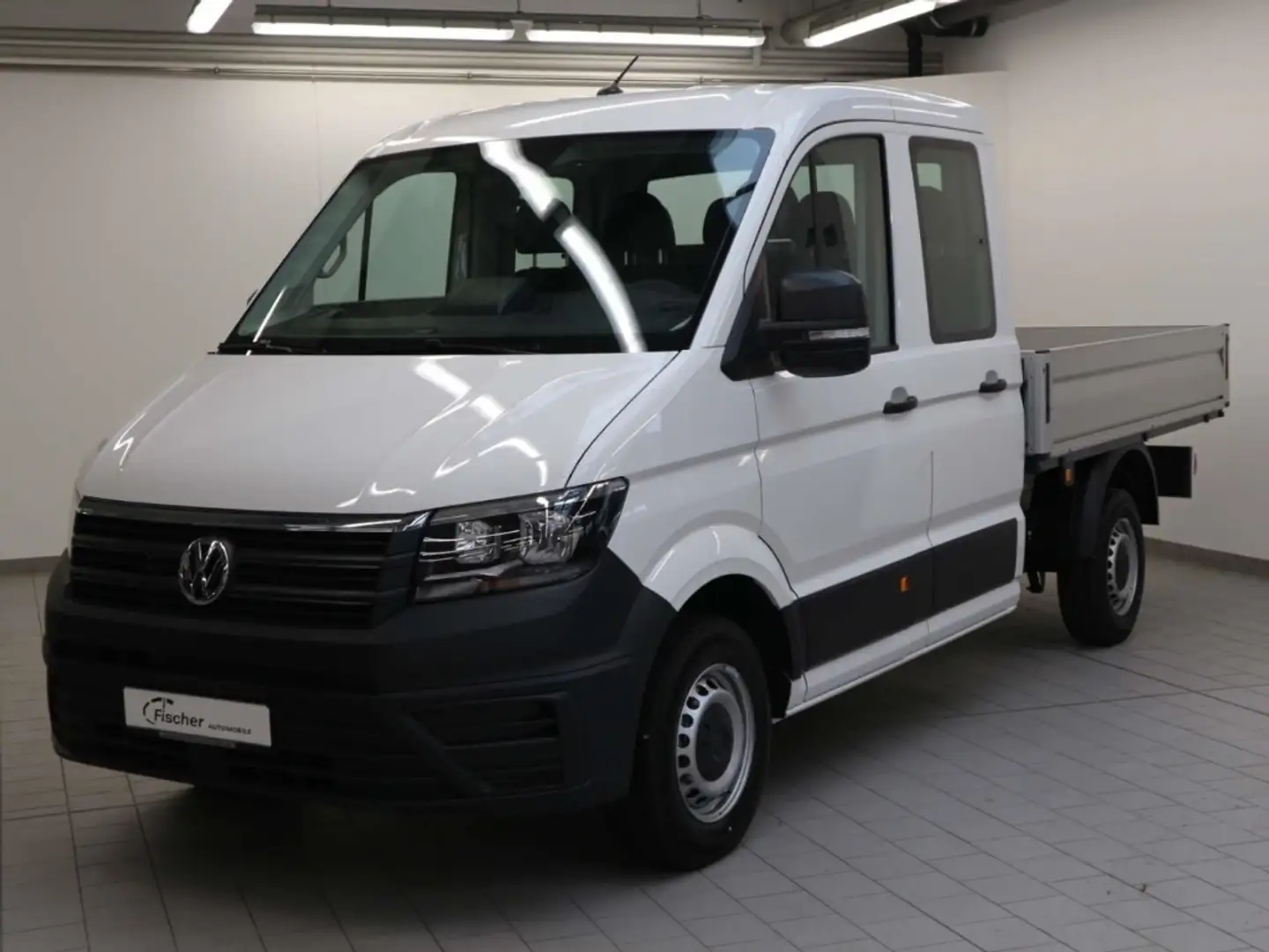 Volkswagen Crafter 35 2.0 TDI DK Pritschenwagen Weiß - 2