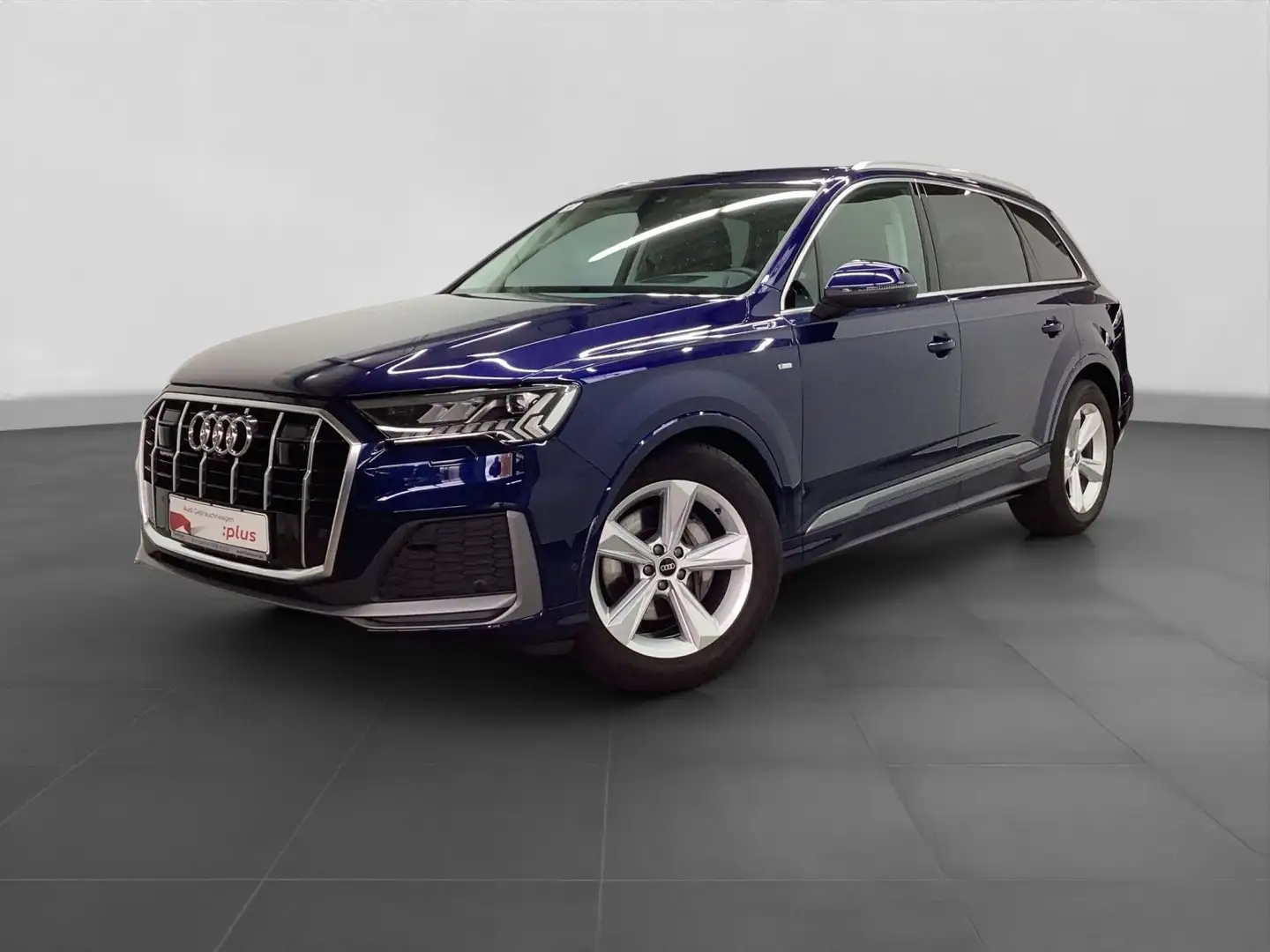 Audi Q7 50 TDI Q S LINE ST.HEIZ AHK MASSAGE BuO MEMOR Blau - 2