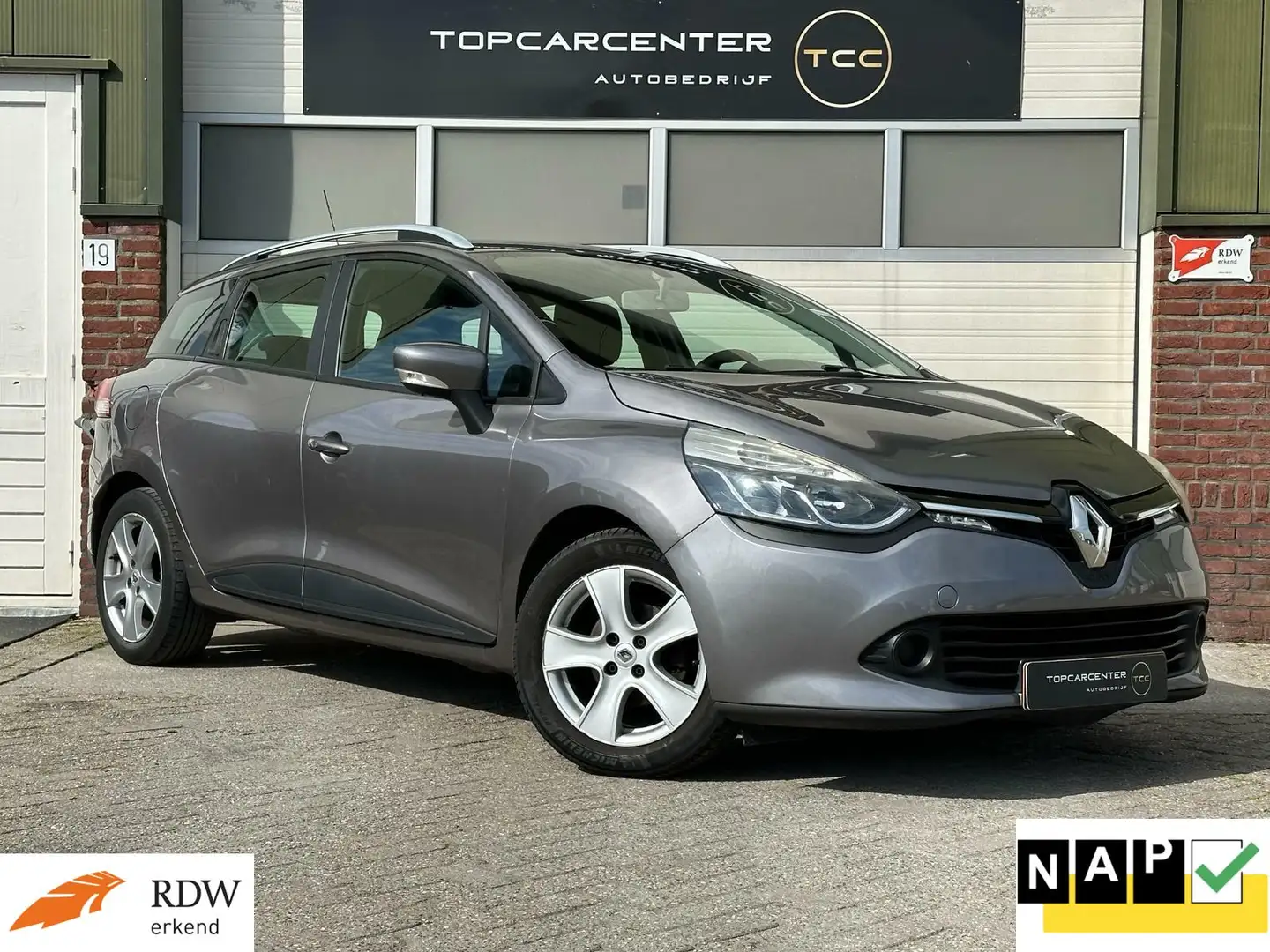 Renault Clio Estate 0.9 TCe Expression/AIRCO/CRUISE/APK/NAP Grijs - 1