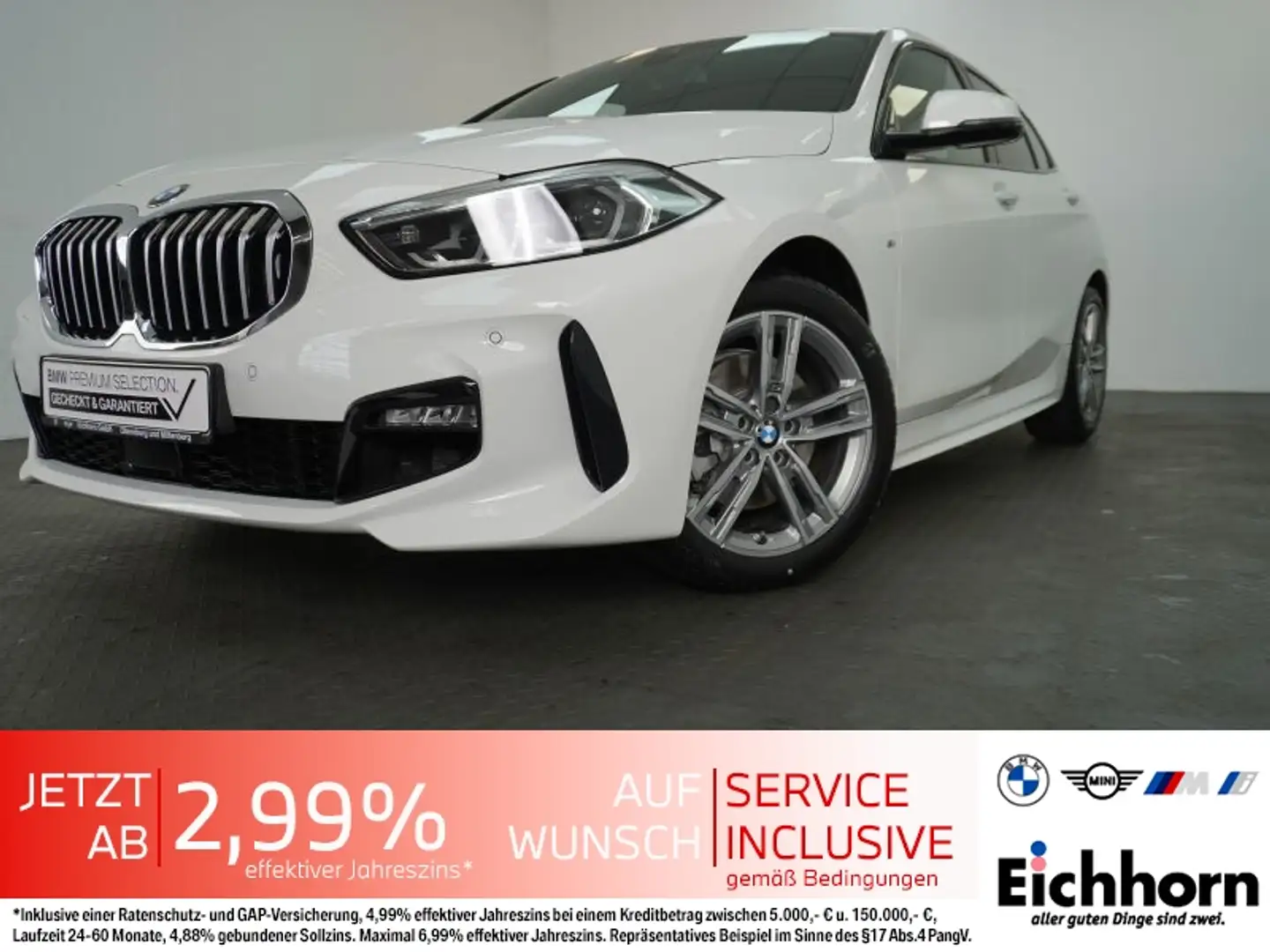 BMW 116 i 5-Türer M Sport *LiveCockProf..LED-SW.PDC* Weiß - 1