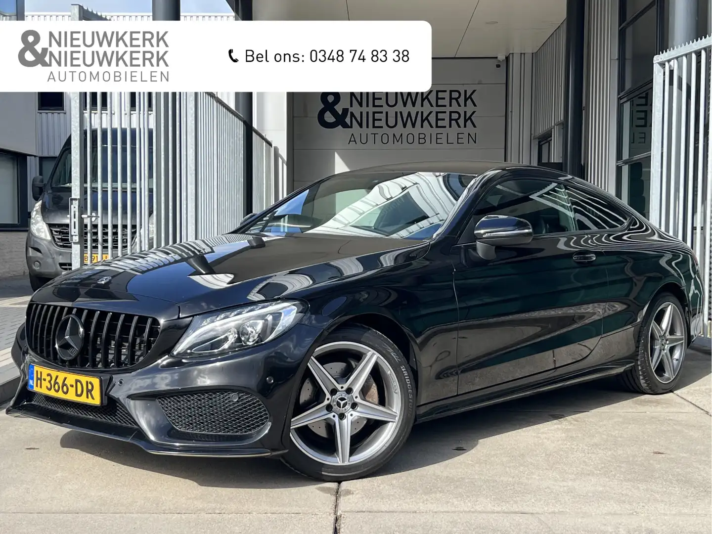 Mercedes-Benz C 180 Coupé Premium Plus AMG | AUTOMAAT | LEDER | CAMERA Noir - 1