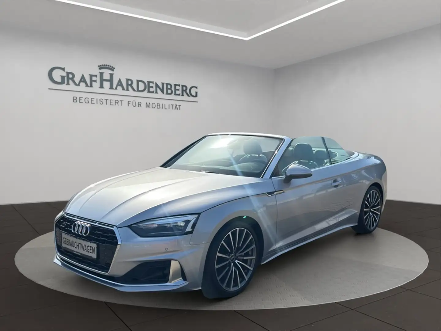 Audi A5 Cabriolet advanced 40 TFSI S quattro s tronic Silber - 1