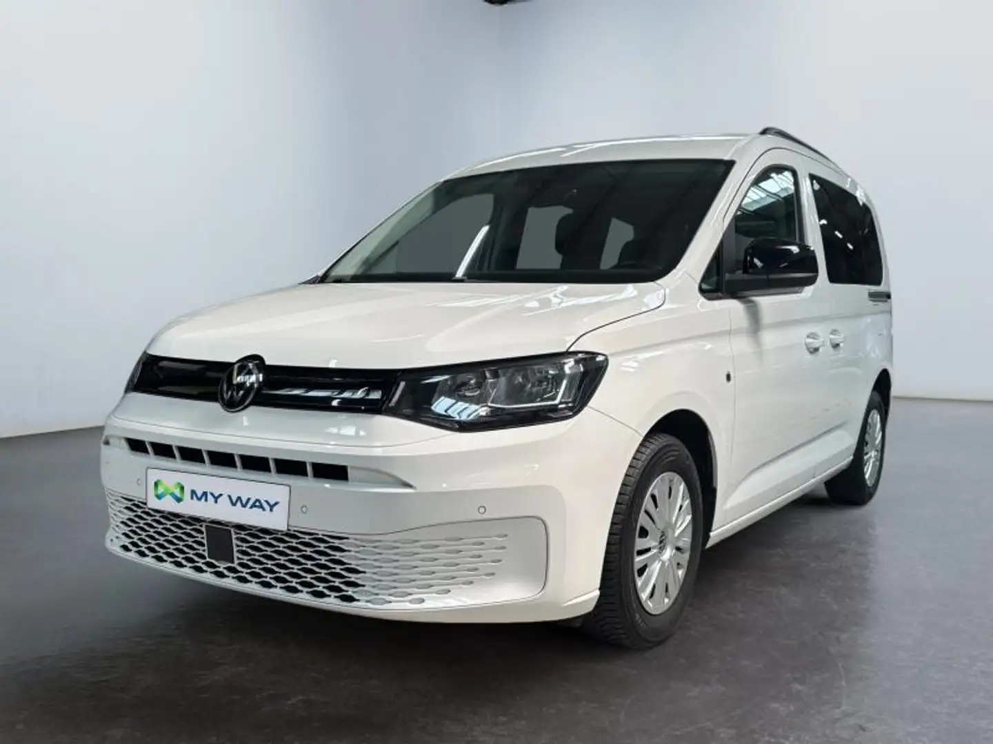 Volkswagen Caddy Carplay*Caméra*Capteurs Av/Ar*Clim*régul-tvac Wit - 1