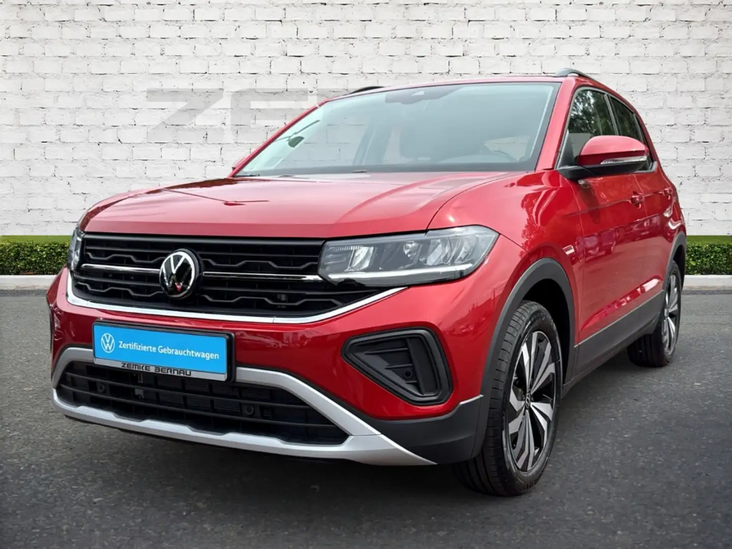 Volkswagen T-Cross 1.0 TSI DSG Life Digitales Cockpit LED Apple CarPl Rouge - 1