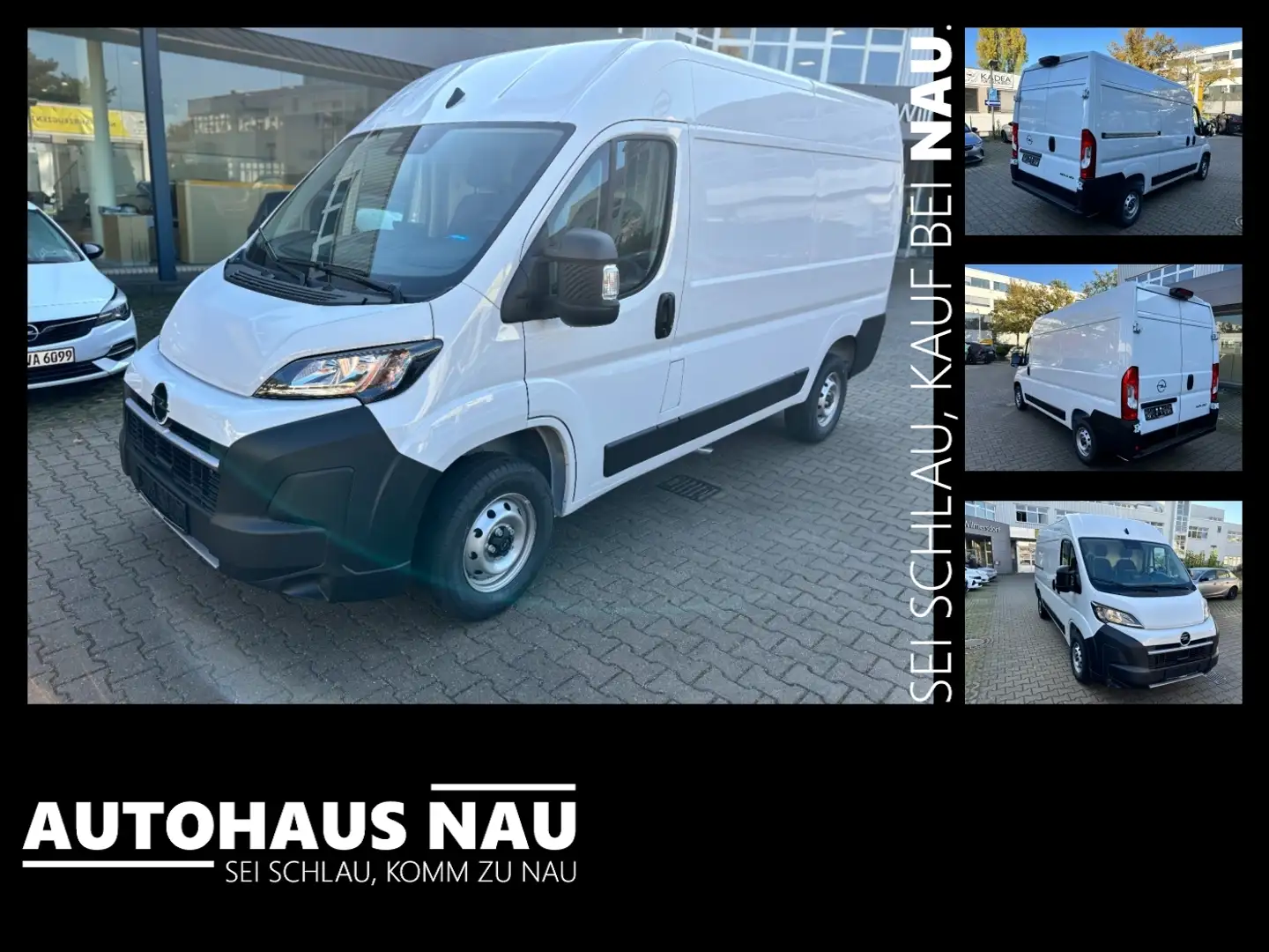 Opel Movano L2H2 für 23.990,-€ NETTO Weiß - 1
