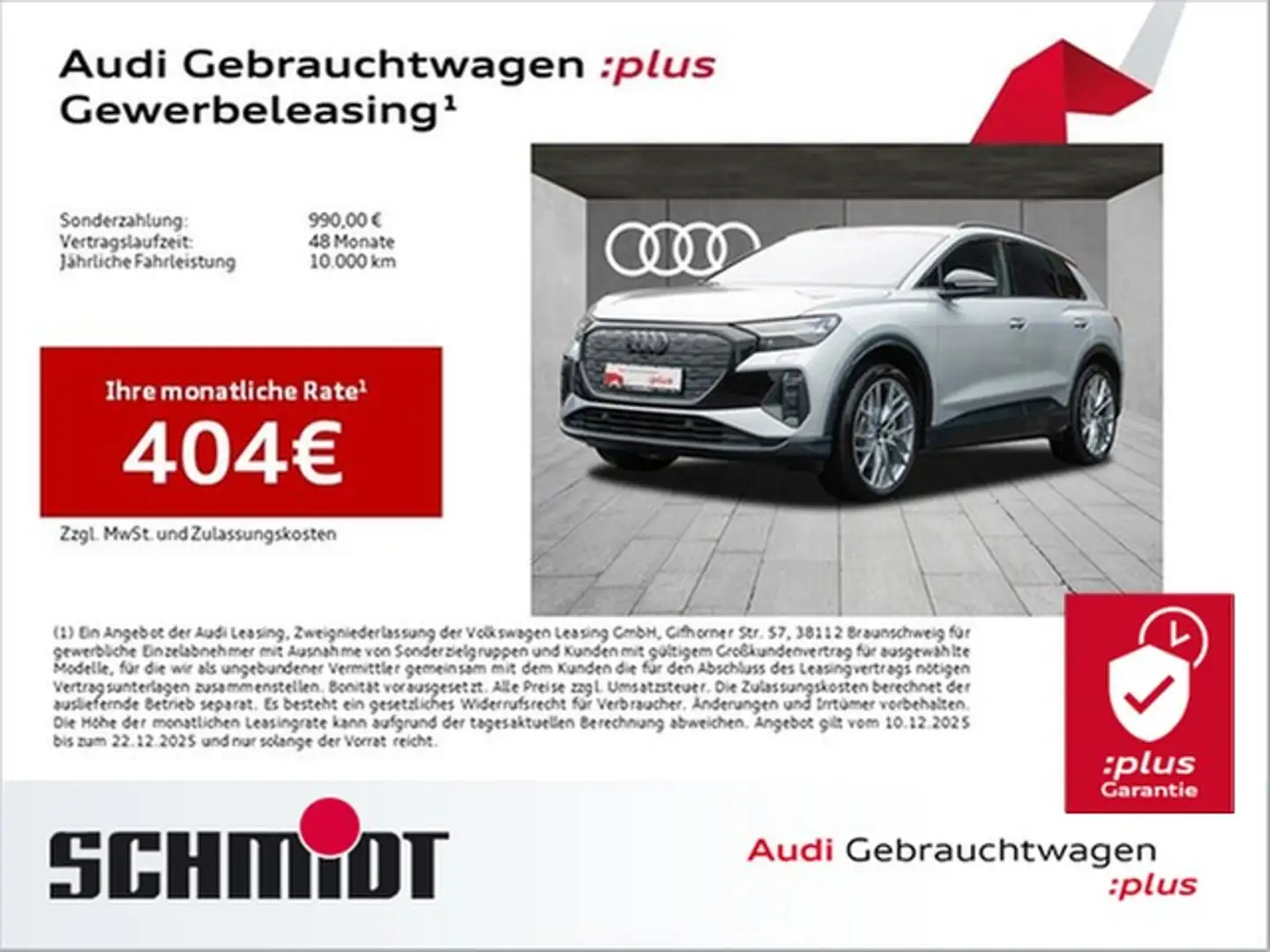 Audi Q4 e-tron 55 quattro Advanced S line LM21 Pano AHK Matrix... Argent - 1