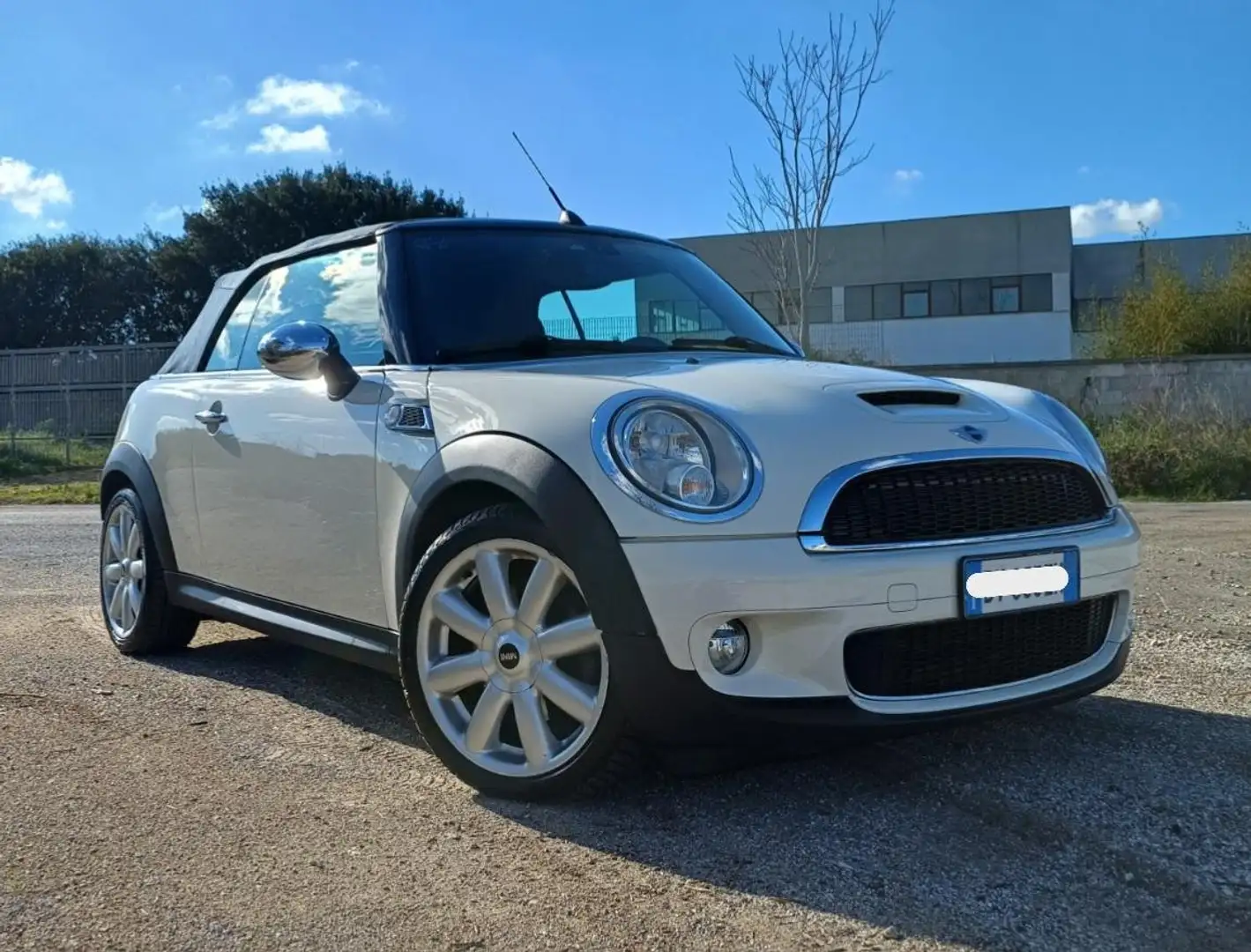 MINI Cooper S Cabrio Mini Cabrio 1.6 Cooper S 175cv Blanco - 2