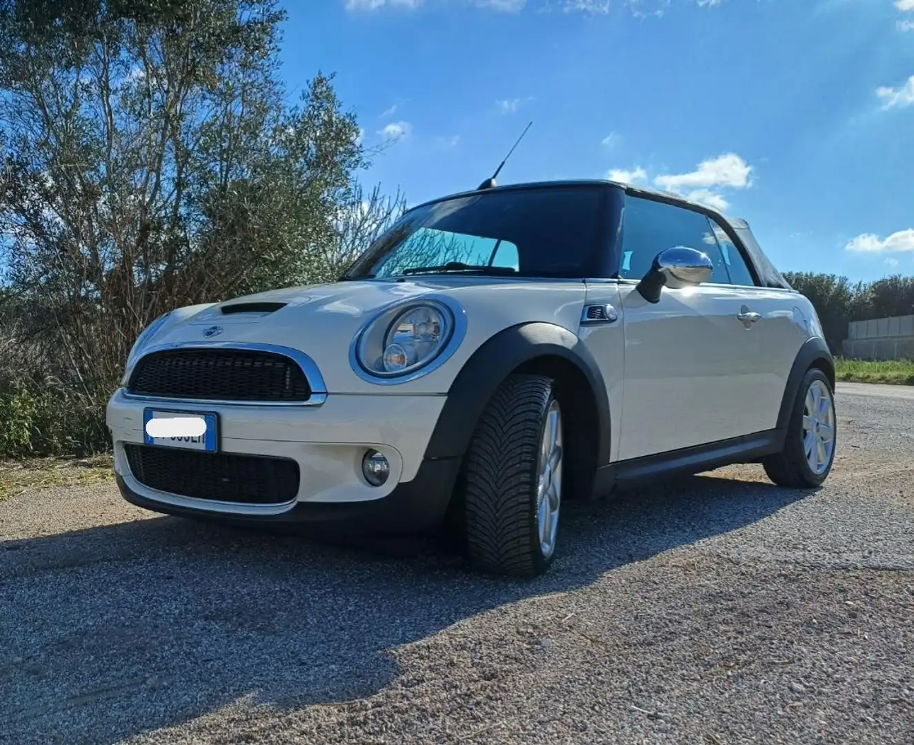 MINI Cooper S Cabrio Mini Cabrio 1.6 Cooper S 175cv Blanco - 1