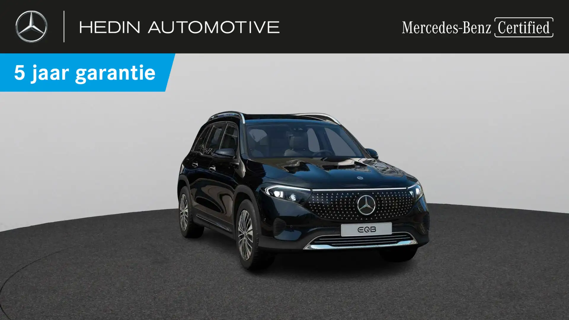 Mercedes-Benz EQB 300 4MATIC Luxury Line | Smartphone Integratie | Wides Zwart - 1
