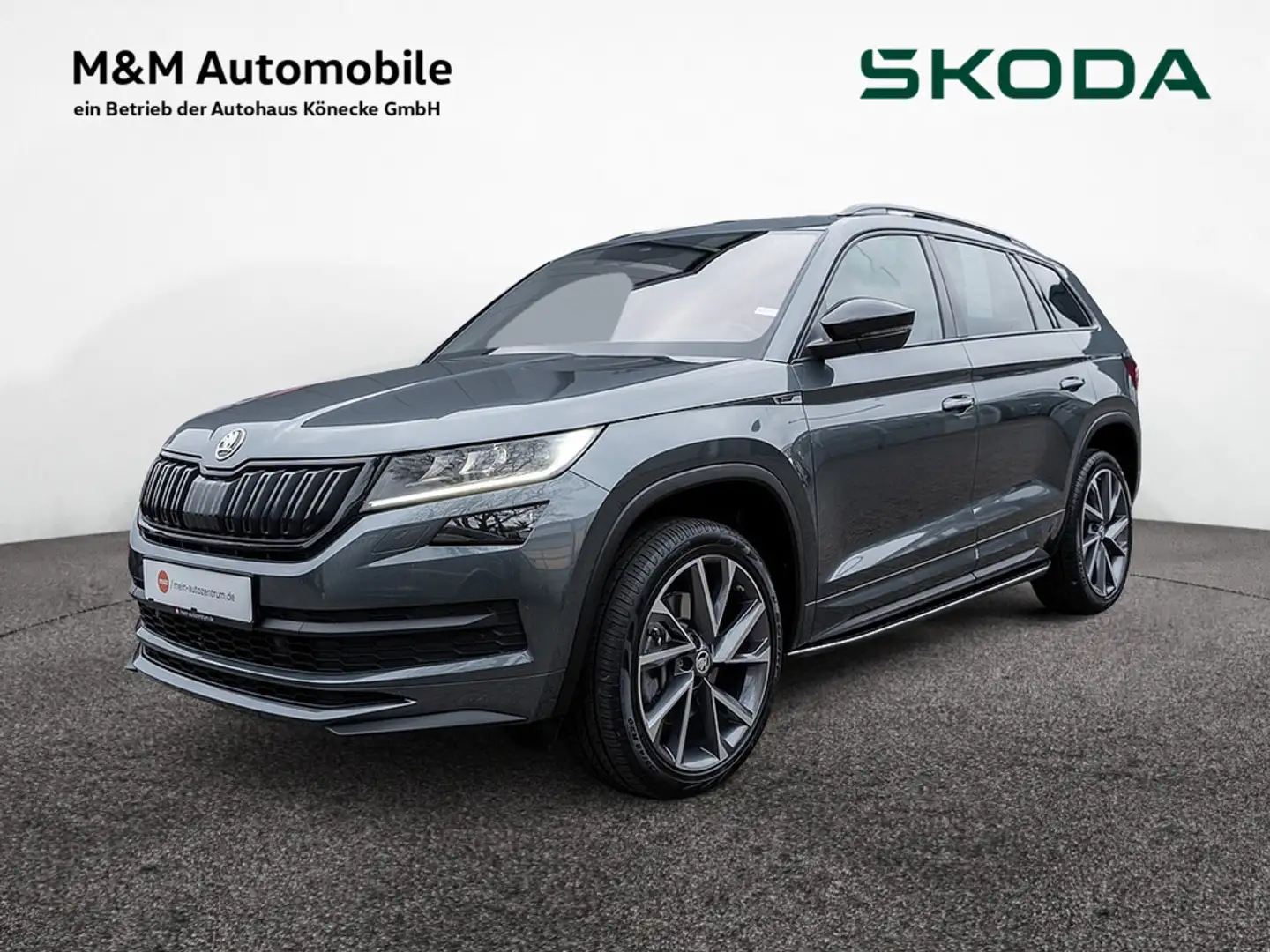 Skoda Kodiaq 2.0 TDI Sportline 4x4 AHK NAVI ACC CAN Gris - 1
