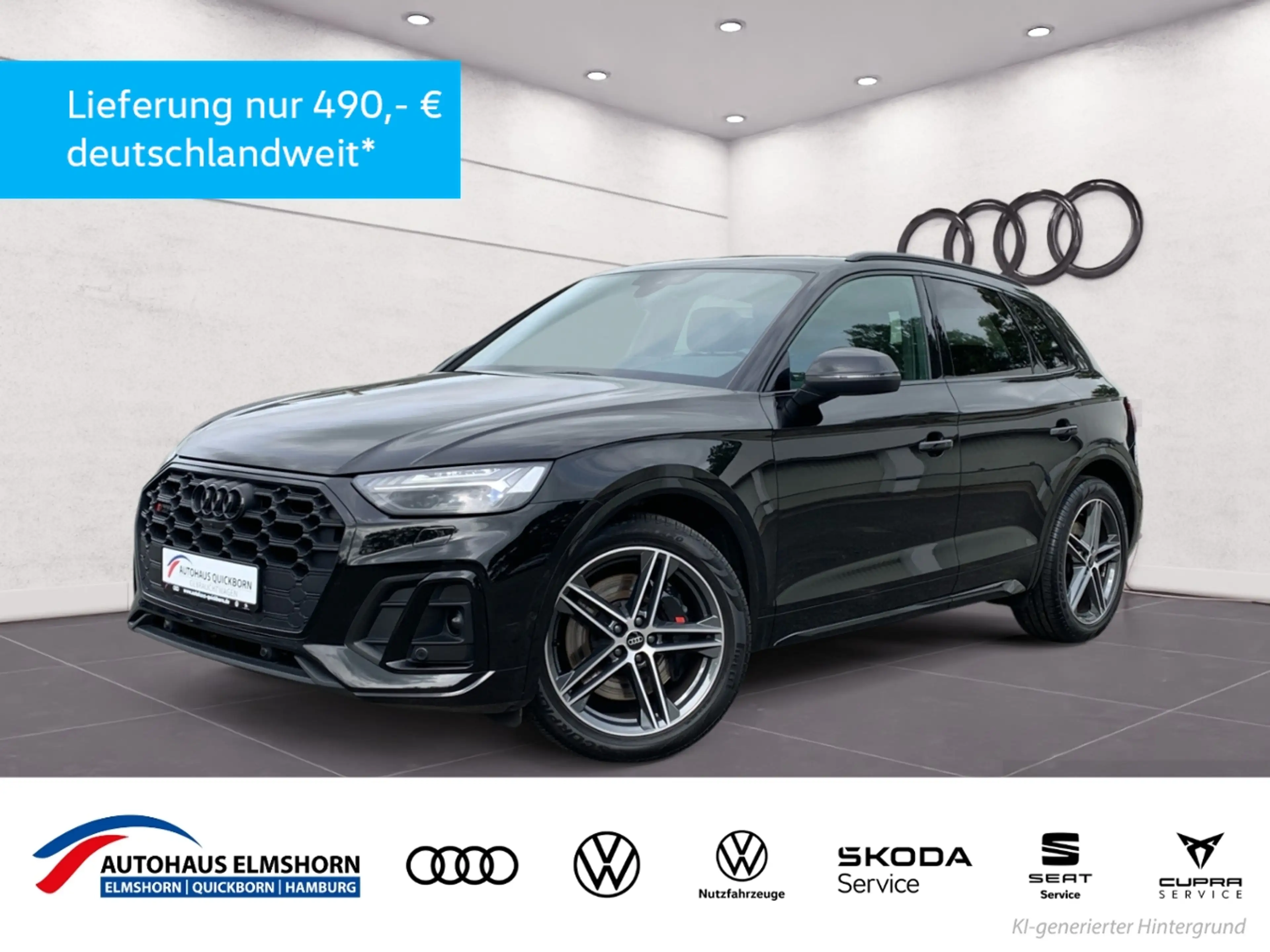 Audi SQ5 TDI AHK STHZG MATRIX HUD BLACK+