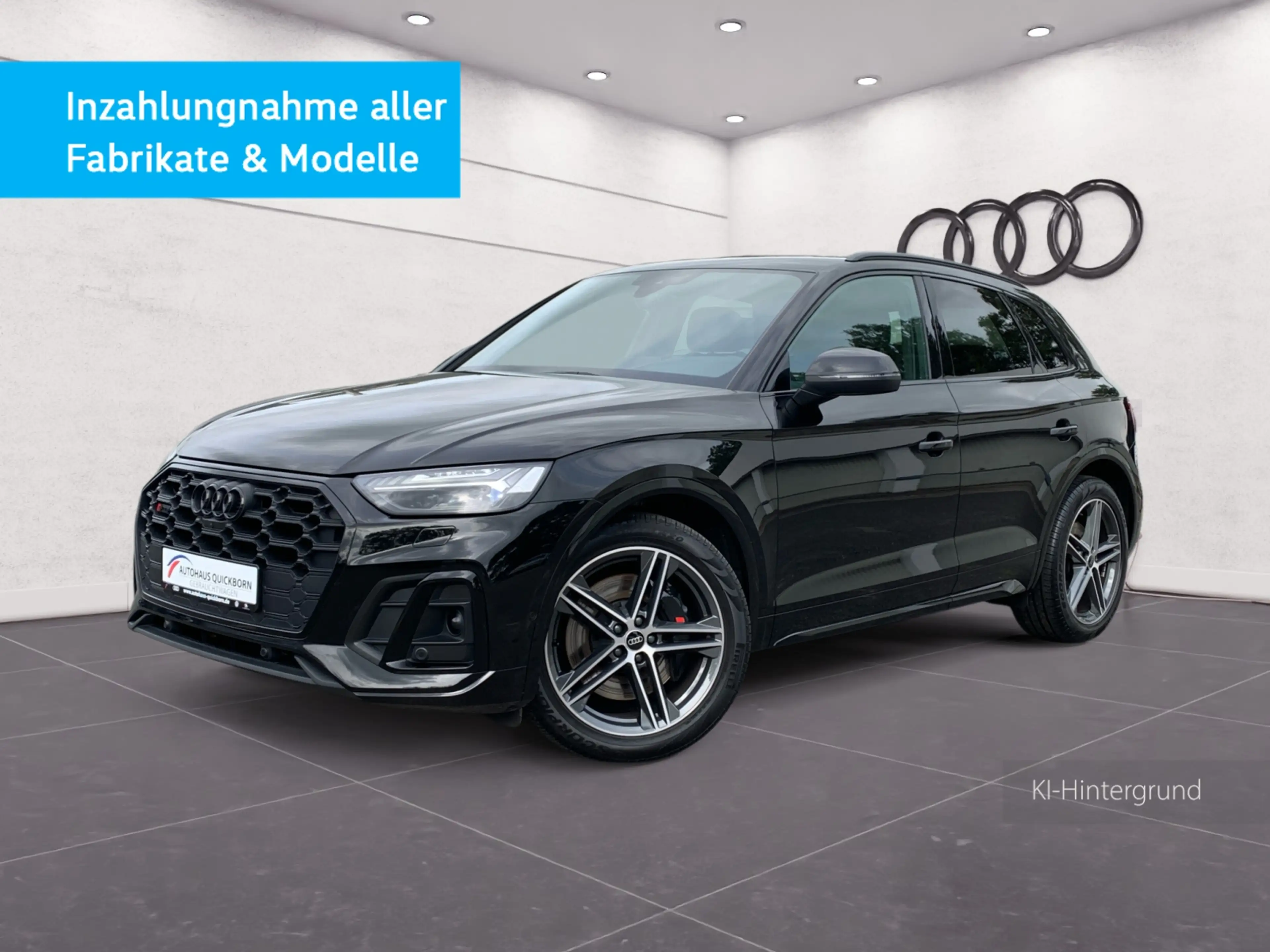 Audi SQ5 TDI AHK STHZG MATRIX HUD BLACK+ — photo 2
