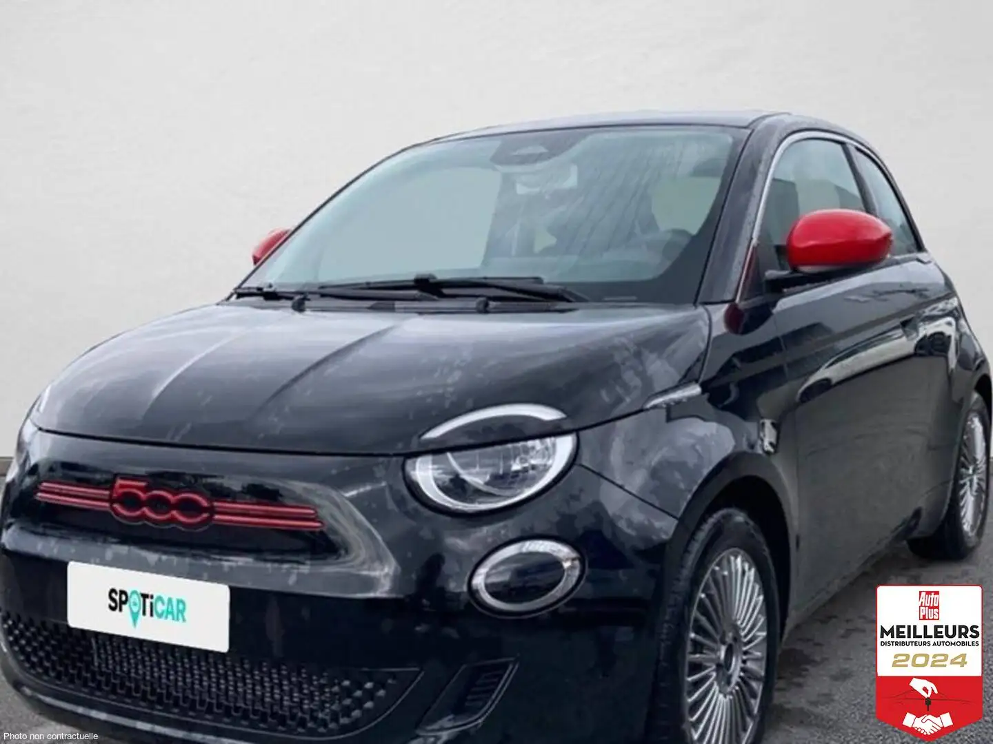 Fiat 500 E 118 ch (red) Blanc - 1