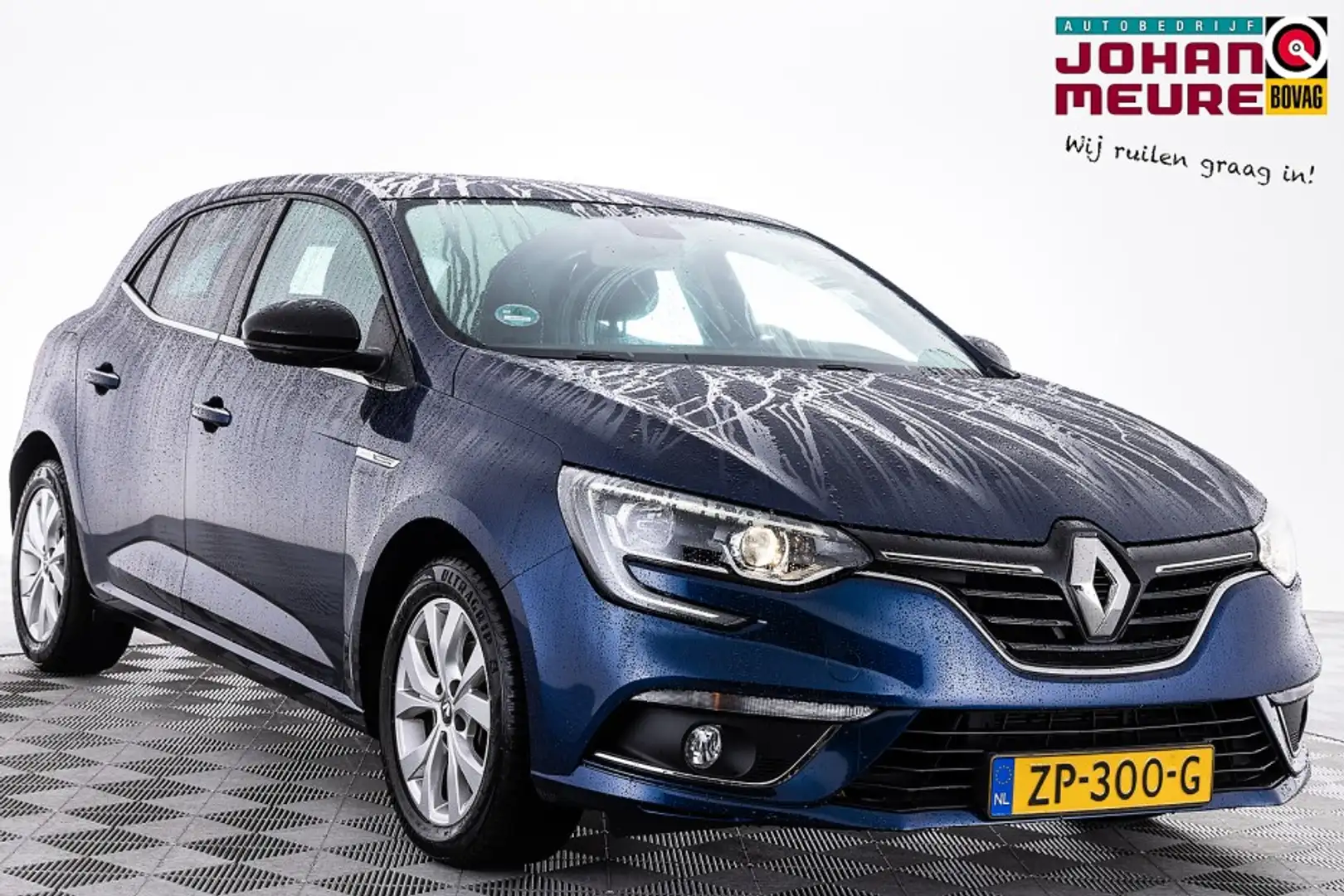 Renault Megane 1.3 TCe Limited | NAVI | ECC ✅ 1e Eigenaar . Blauw - 1