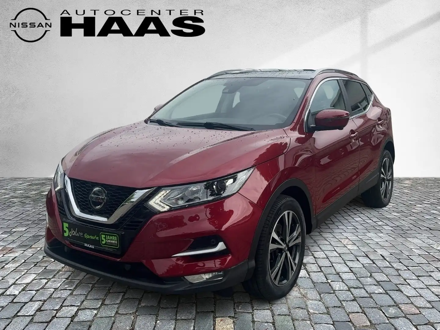 Nissan Qashqai 1.3 DIG-T Zama Червоний - 2
