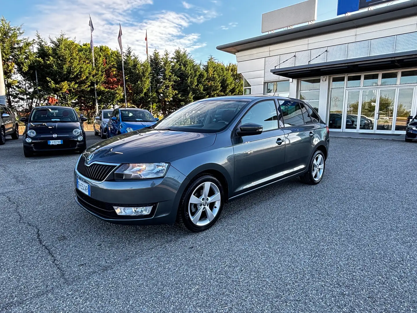 Skoda Rapid/Spaceback Rapid Spaceback 1.4 tdi Ambition 90cv DSG Grigio - 1