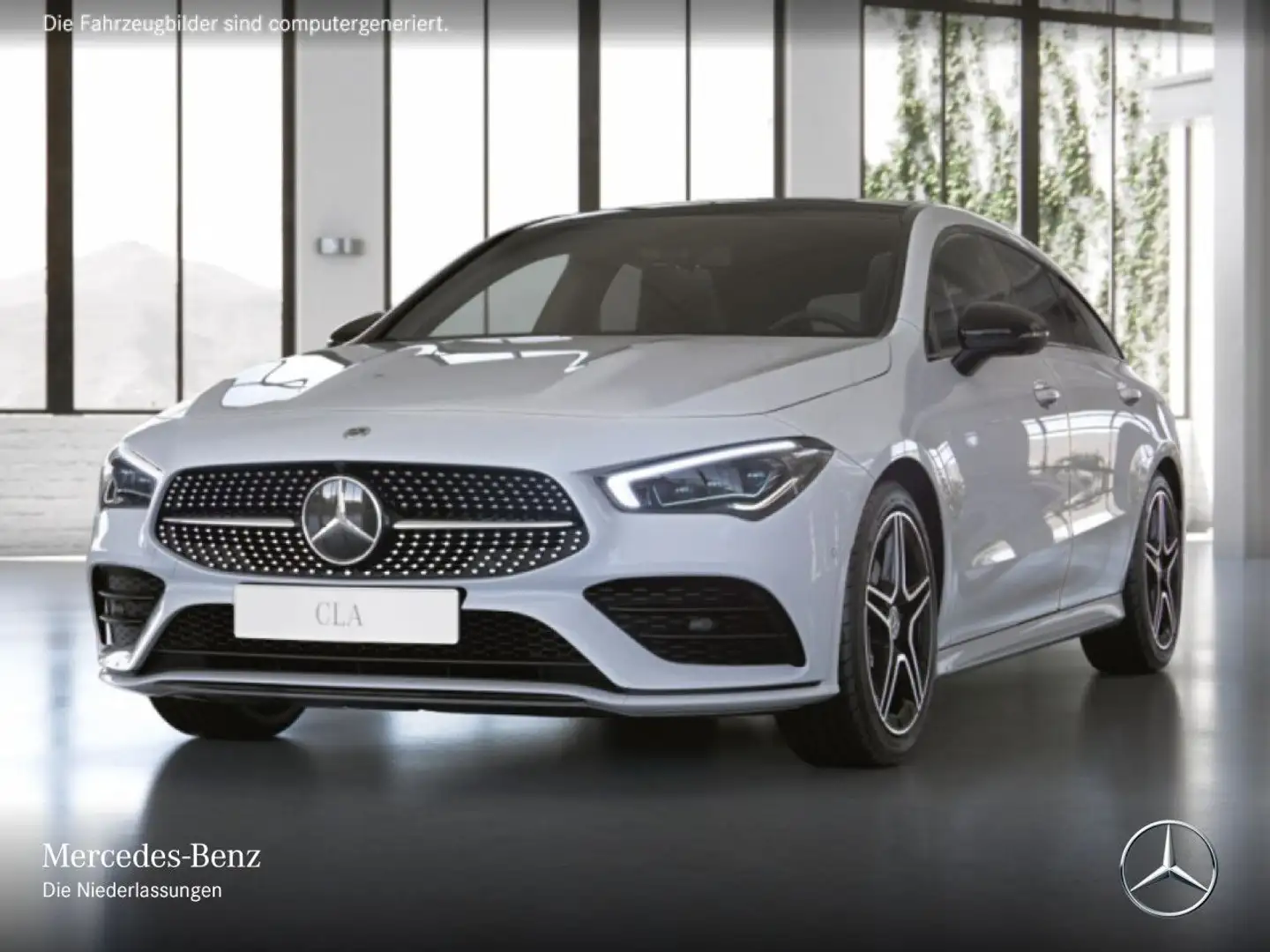 Mercedes-Benz CLA 250 e AMG+NIGHT+PANO+360°+MULTIBEAM+SITZKLIMA Weiß - 2