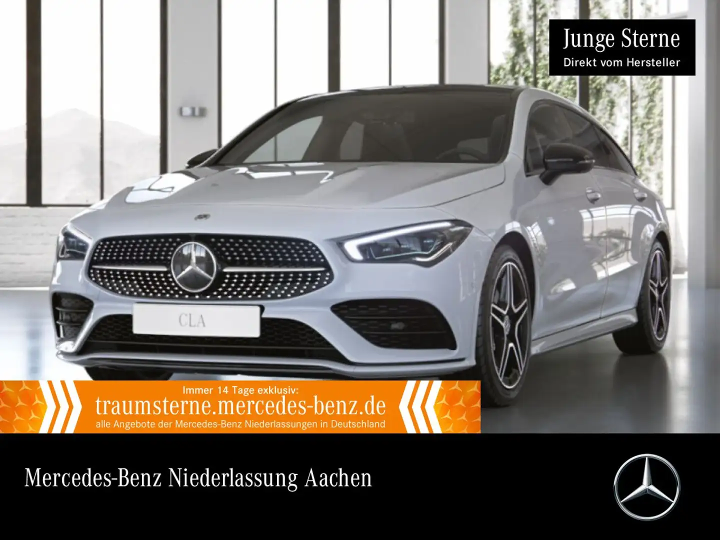 Mercedes-Benz CLA 250 e AMG+NIGHT+PANO+360°+MULTIBEAM+SITZKLIMA Weiß - 1
