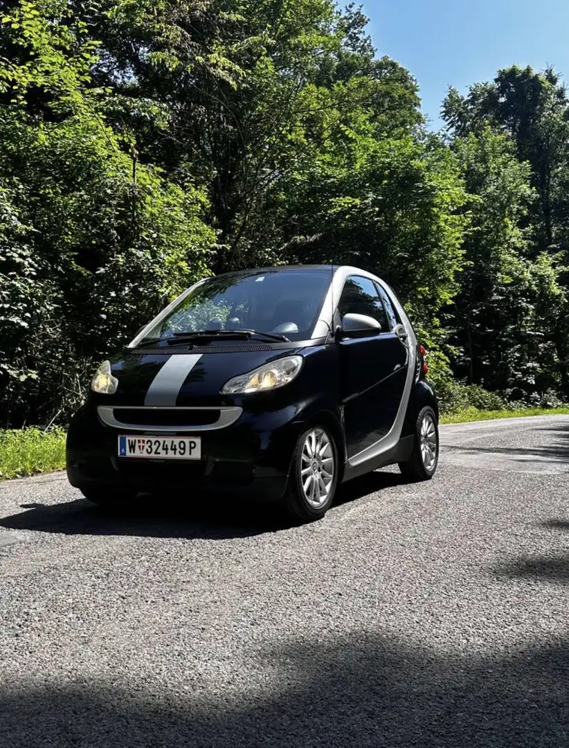 smart forTwo mhd passion *Pickerl & Service NEU *Top gepflegt! Schwarz - 2