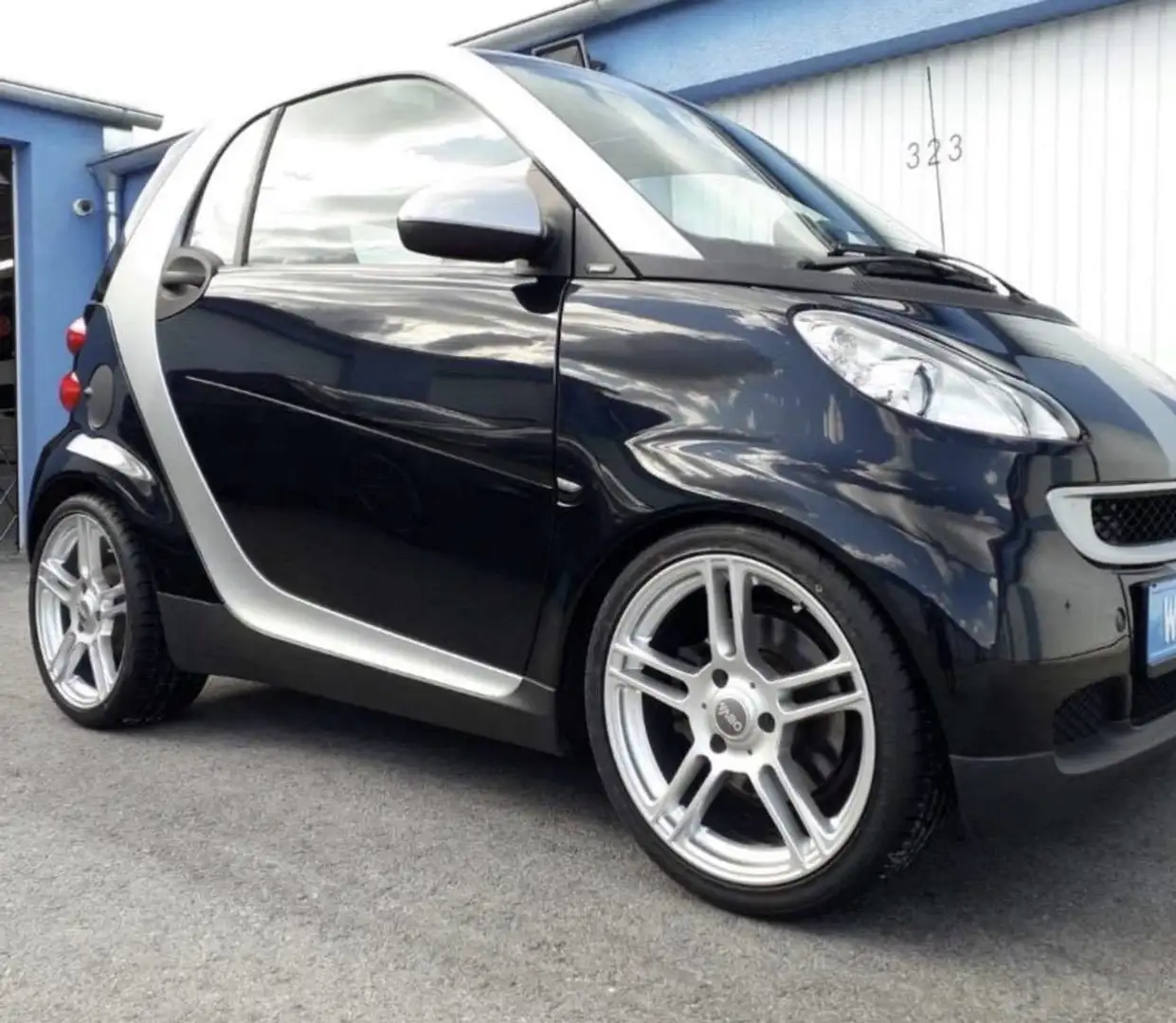 smart forTwo mhd passion *Pickerl & Service NEU *Top gepflegt! Schwarz - 1