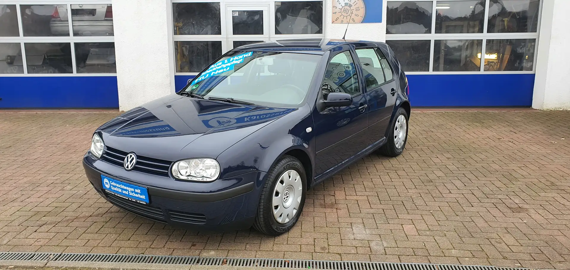Volkswagen Golf 1.4 Champ 1.Hand Scheckheft HU NEU Blau - 2