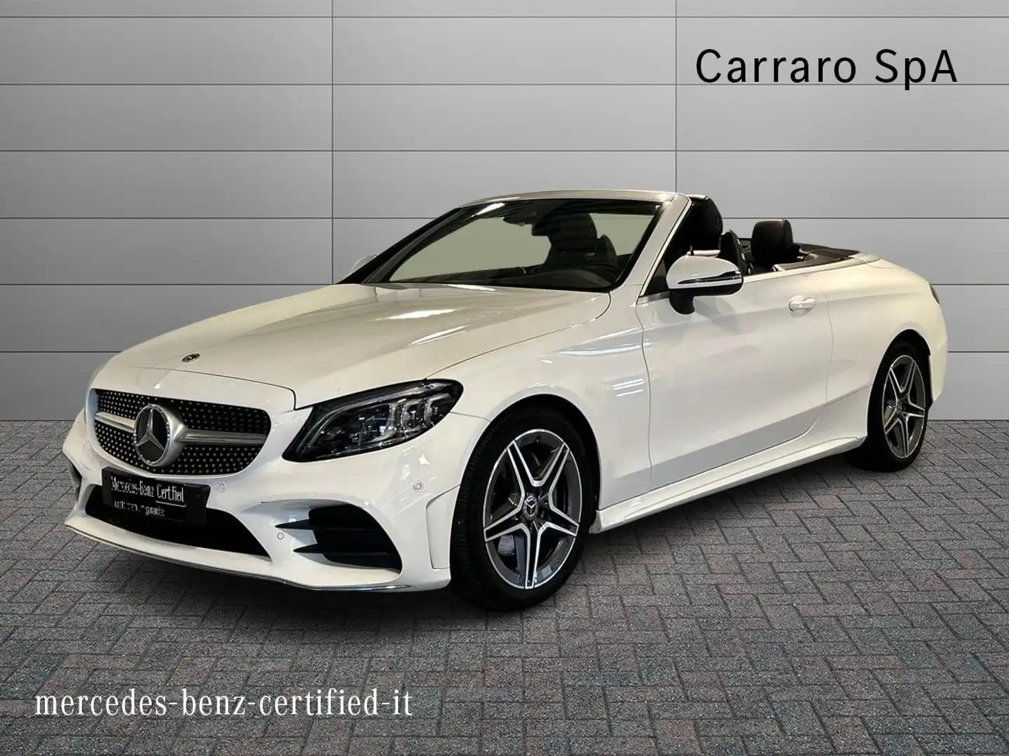 Mercedes-Benz C 220 - C cabrio 220d Premium auto Bianco - 1
