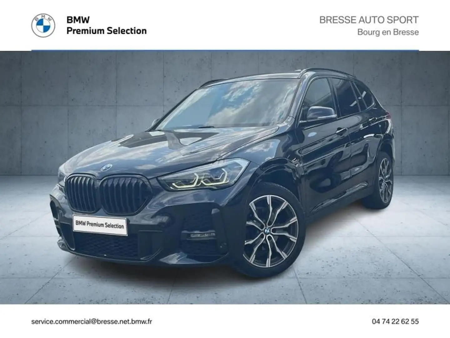 BMW X1 sDrive18dA 150ch M Sport Noir - 1