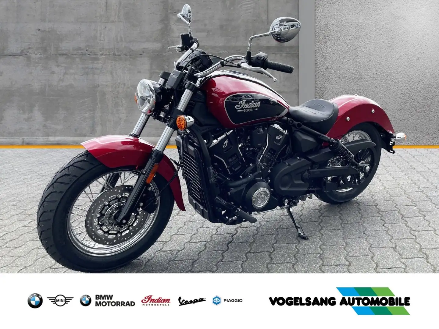 Indian Scout Classic Limited Tech, TFT-Display, Voll-LE Rot - 1