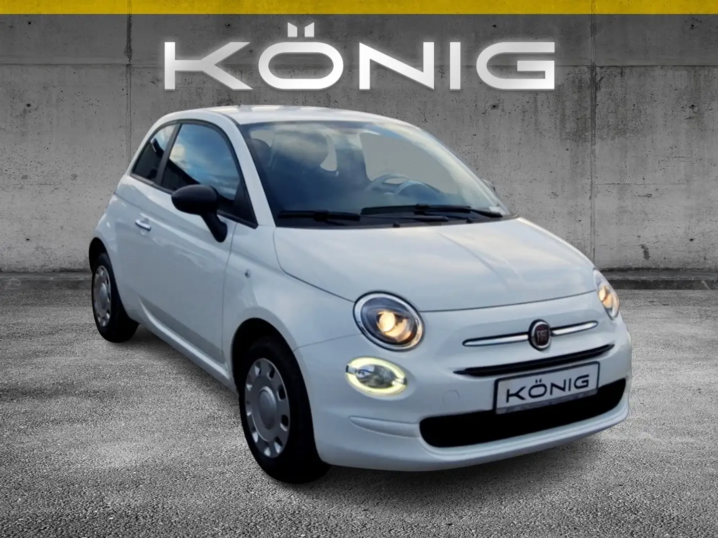 Fiat 500 1.0 GSE Klima & Sound  Bluetooth - Tempomat Bianco - 2
