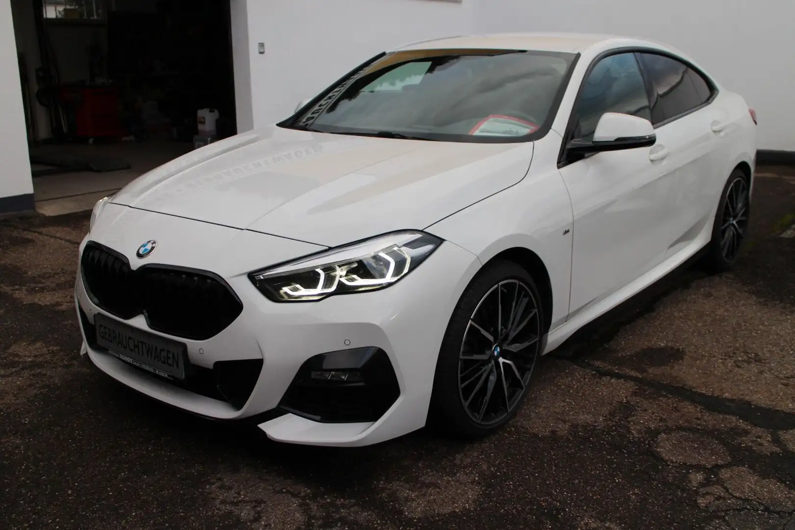 BMW 218i/A Gran Coupé M Sport/LifeC/Navi/Klim/PDC/19 Wit - 1