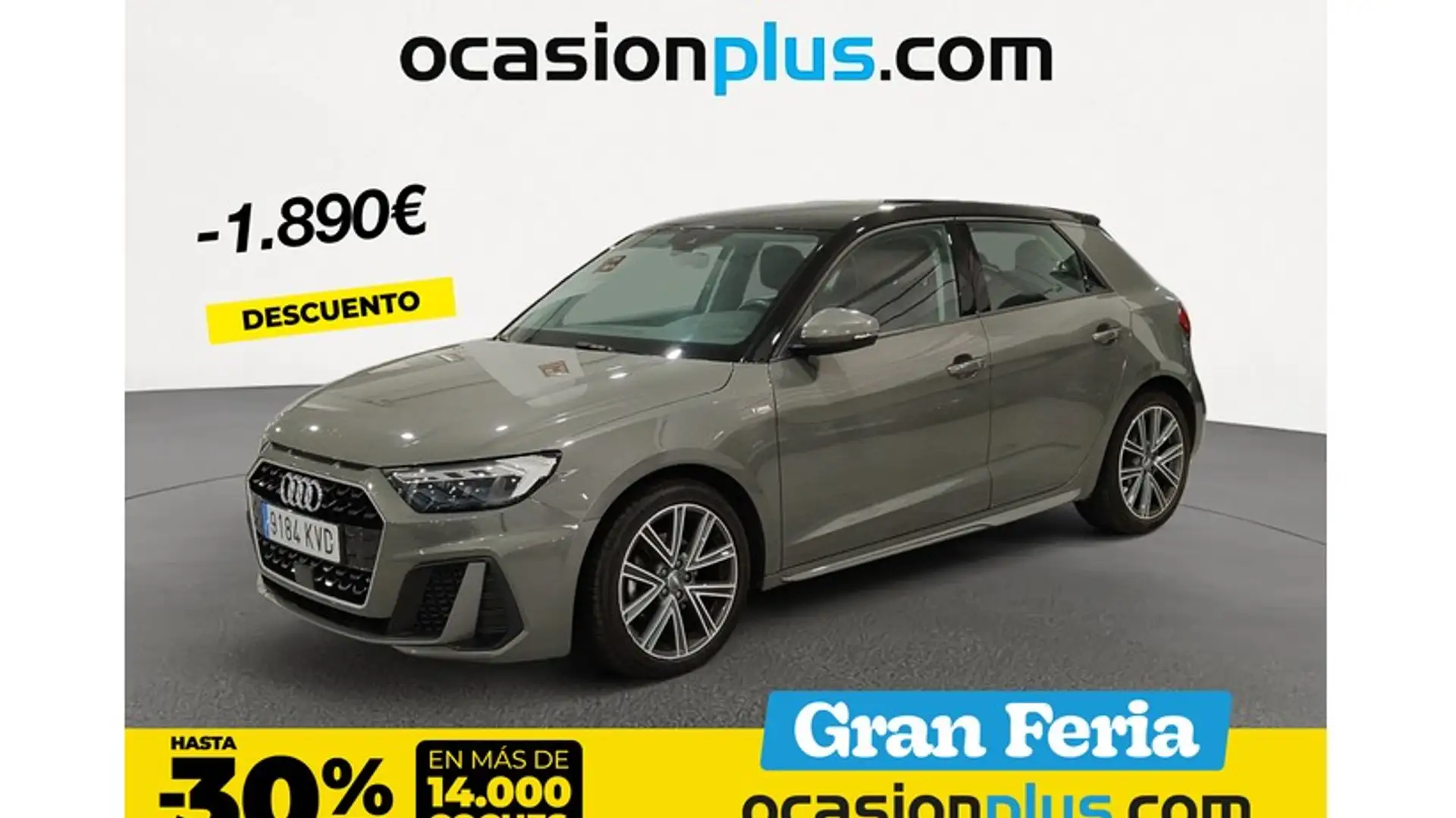 Audi A1 Sportback 30 TFSI S line S tronic Gris - 1