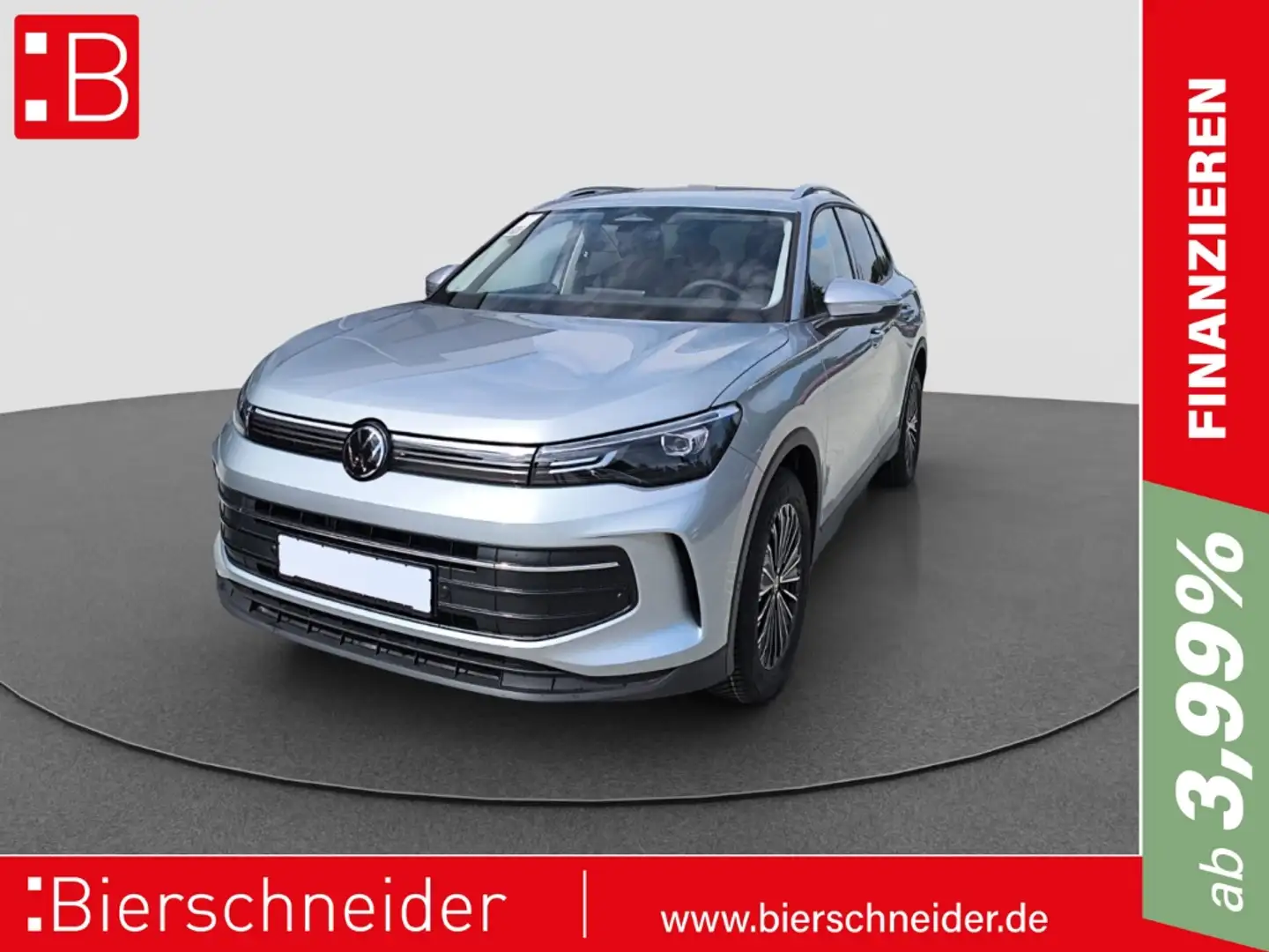 Volkswagen Tiguan 1.5 eTSI DSG Life KAMERA ACC VIRT.COCKP 18 ALLW. Silber - 1