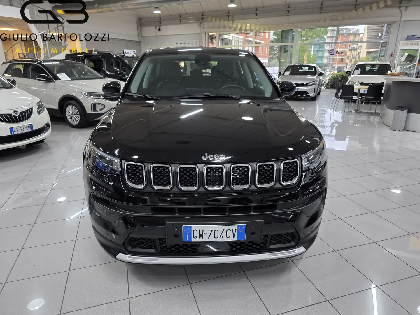 Jeep Compass Compass 1.5 Turbo T4 130 CV MHEV 2WD High Altitude Zwart - 2