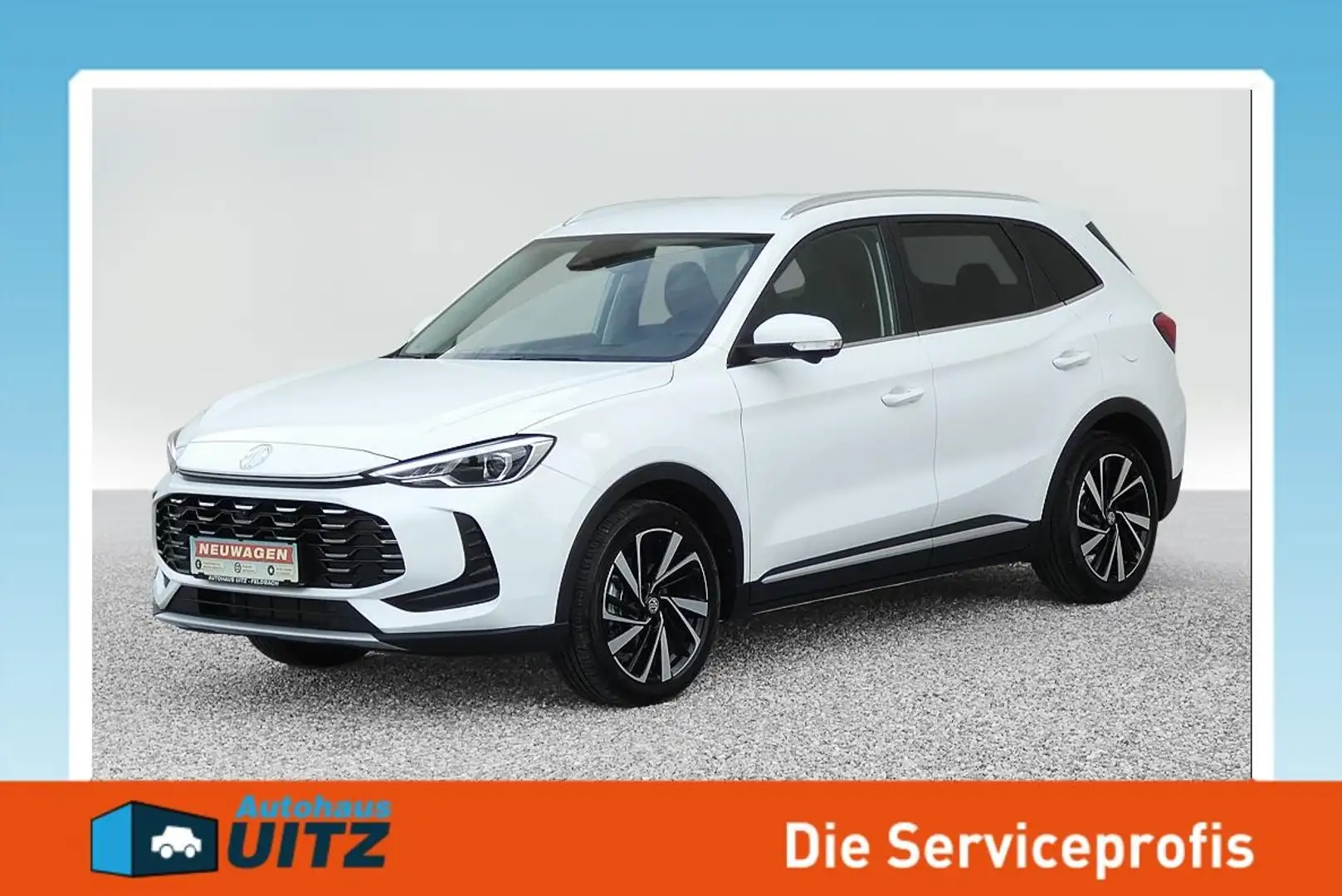 MG ZS HEV+ Luxury +360°+LED Blanc - 1