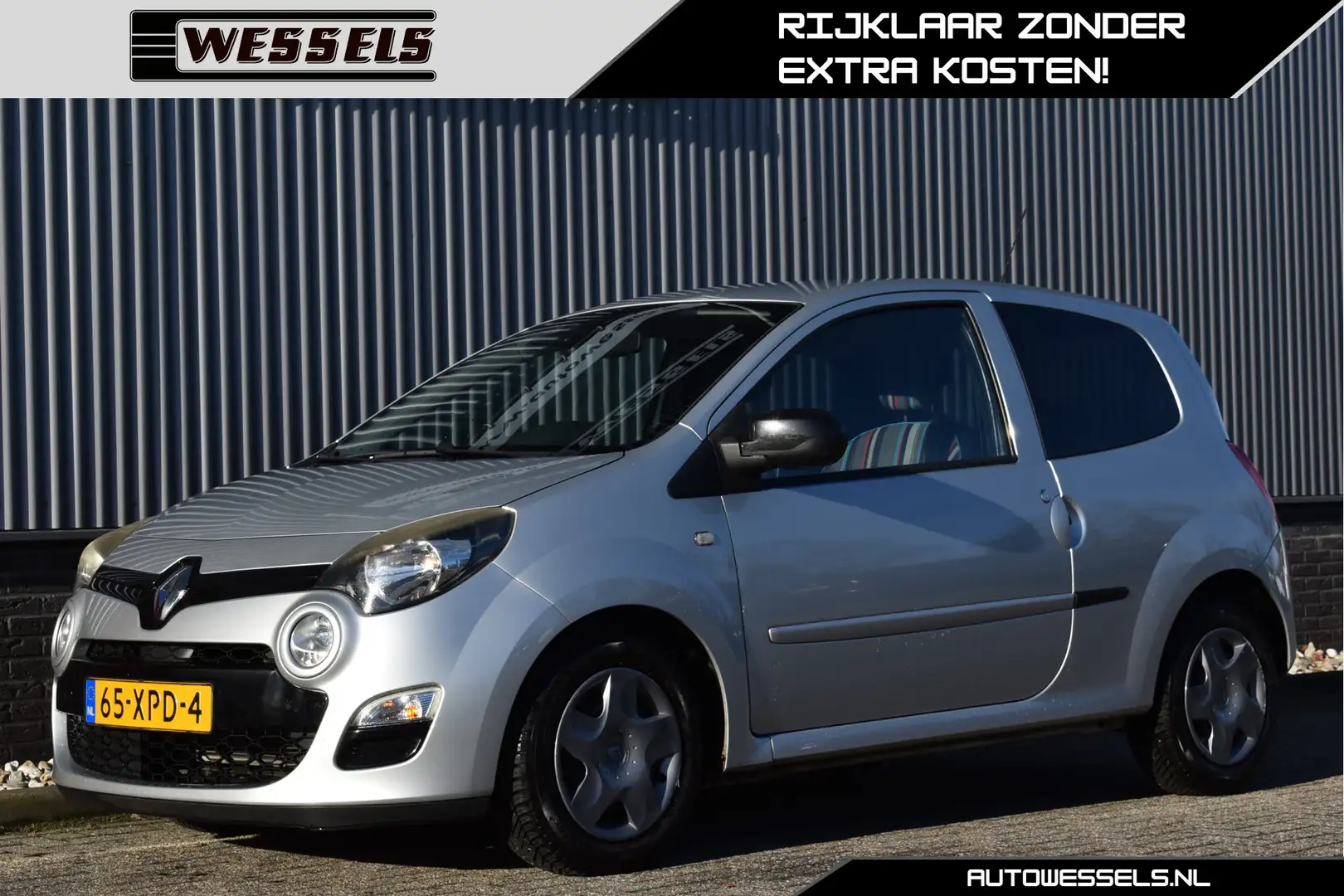 Renault Twingo 1.2 16V Collection Orgineel NL, Cruise, A/C, Elek. Grijs - 1