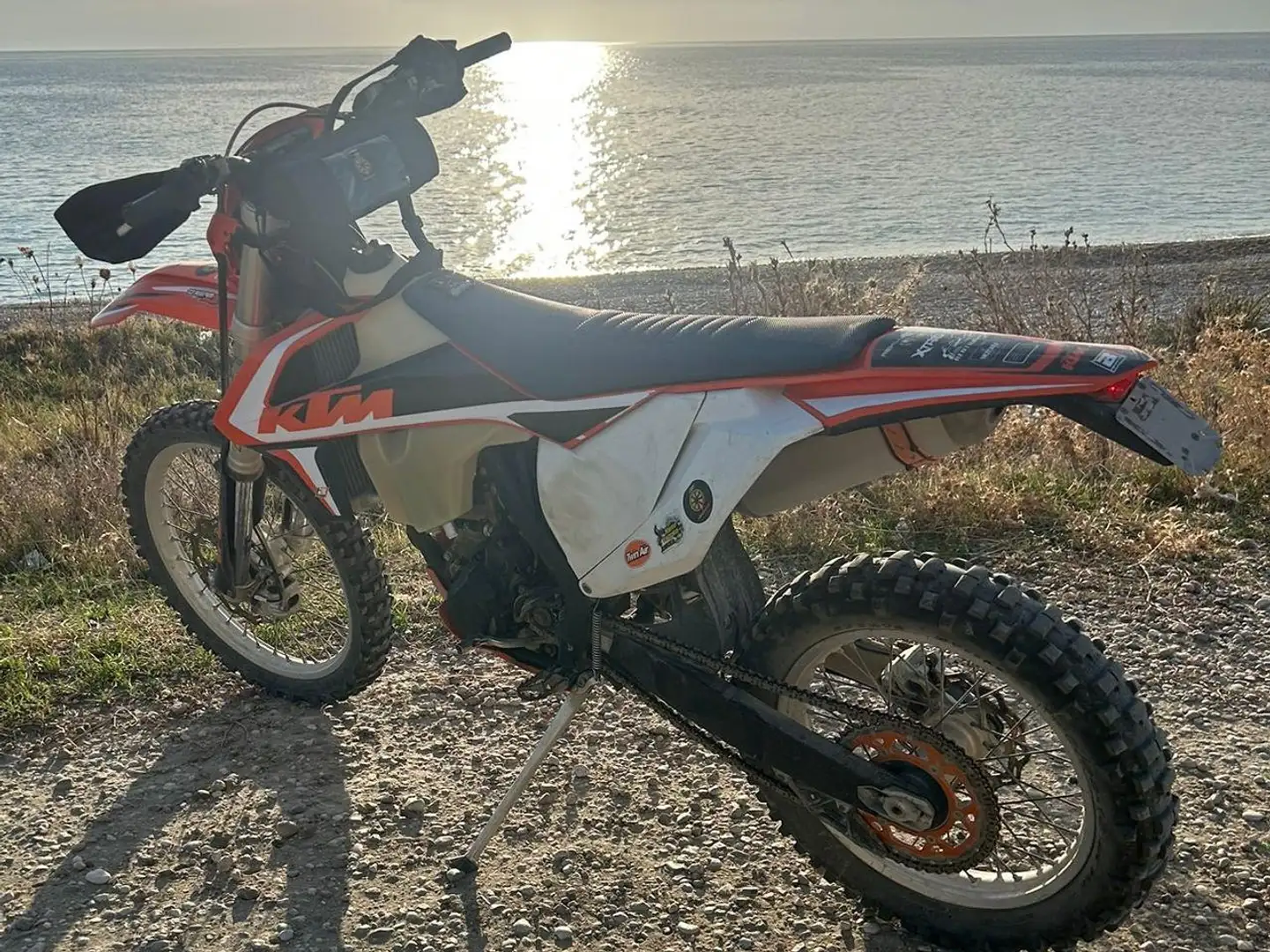 KTM 250 EXC KTM EXC-f 250 4t anno 2018 Naranja - 2