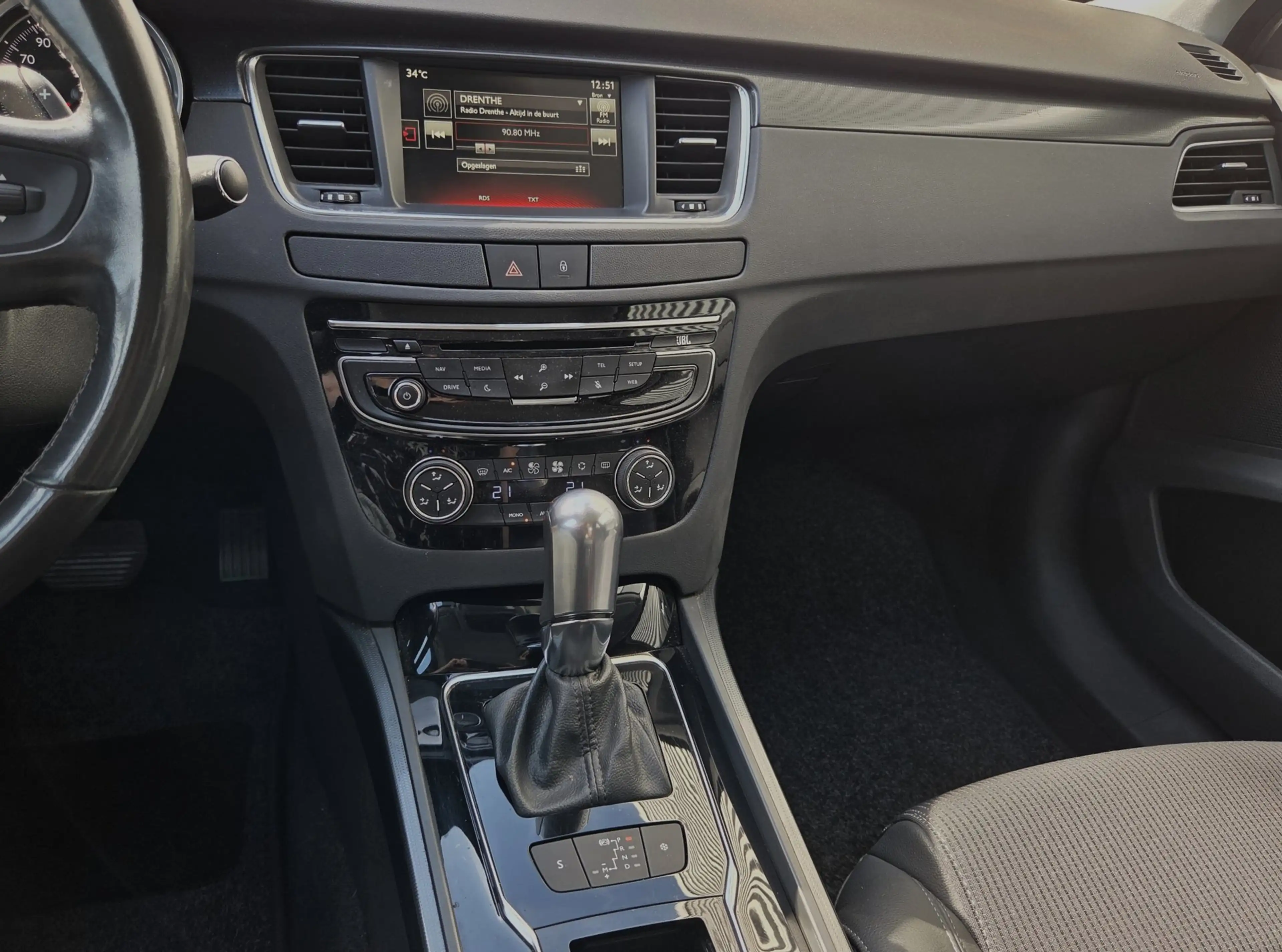 Peugeot 508 1.6 e-THP Allure AUT 06-2015 Bleu Bourrasque 91dkm — photo 8