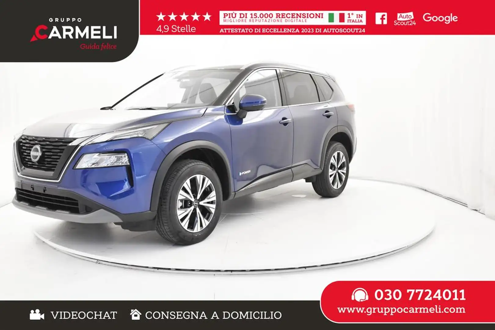 Nissan X-Trail 1.5 e-power N-Connecta 2wd Blu/Azzurro - 1